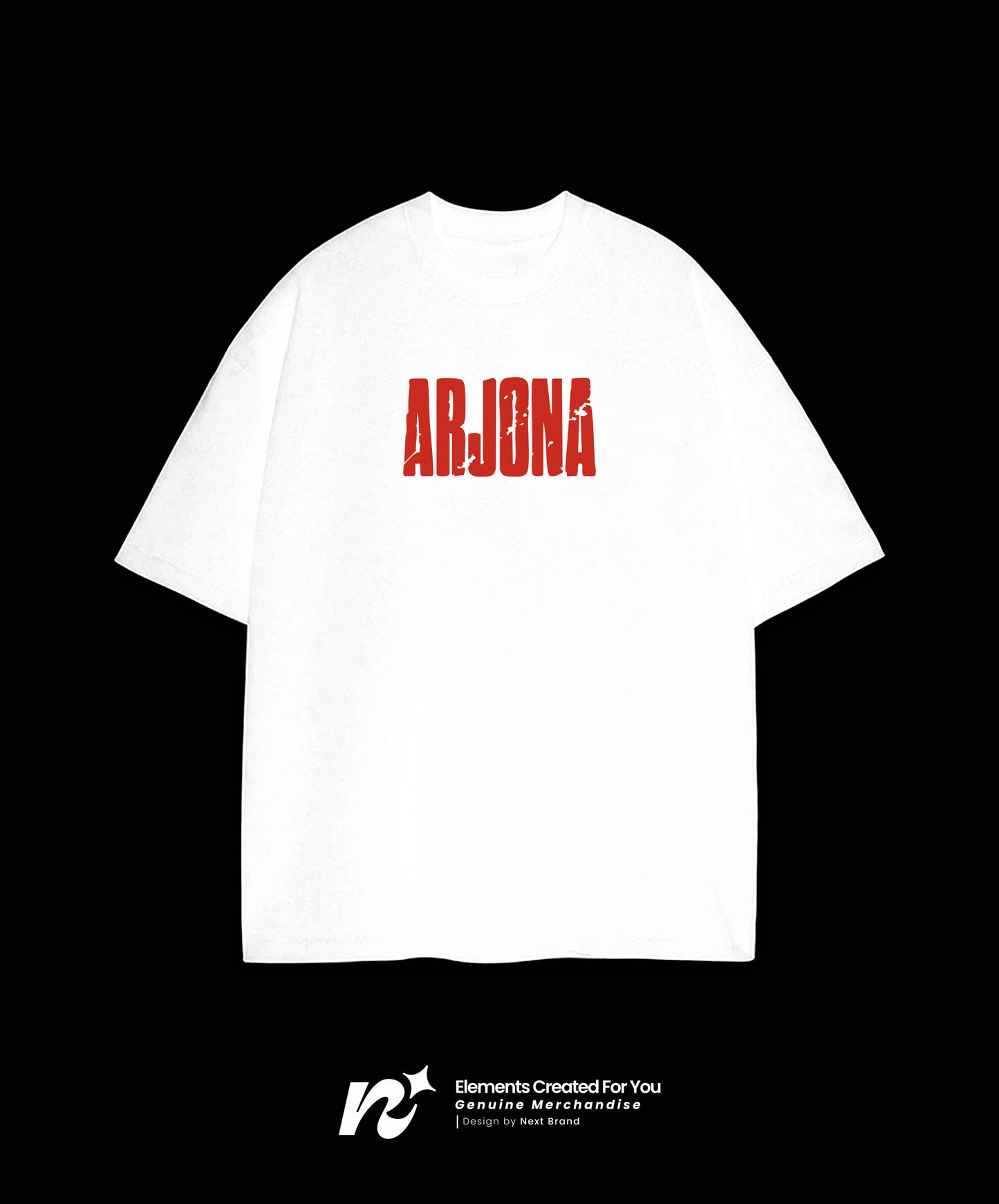 Camiseta Ricardo Arjona - Seco Blanca
