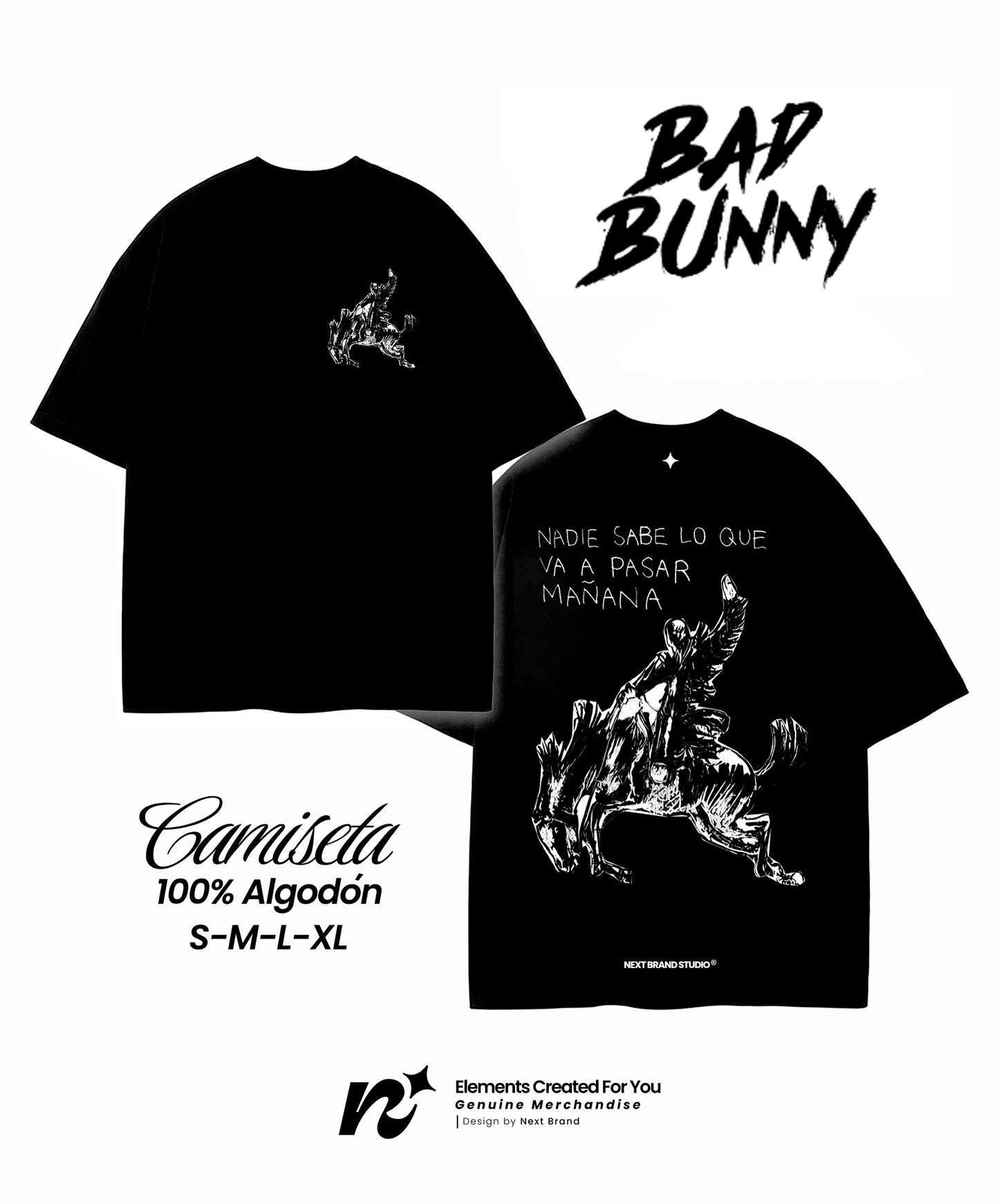 Camiseta Bad Bunny - VUELVE CANDY B