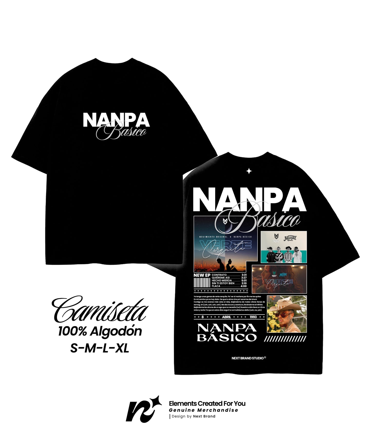 Camiseta Nanpa Básico - Verte Cerquita