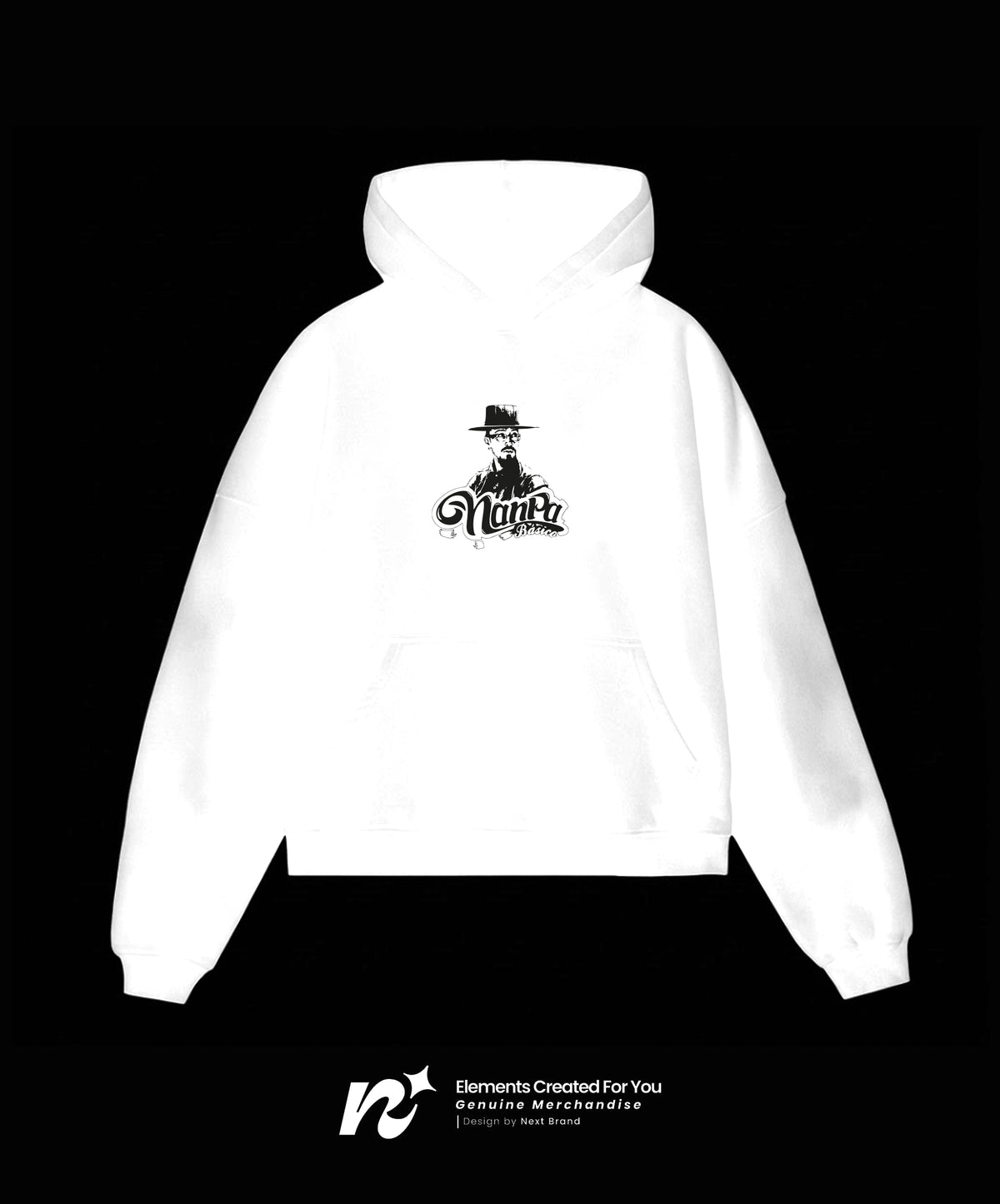 Hoodie Nanpa Básico "Aprendí a Perderlo Todo"