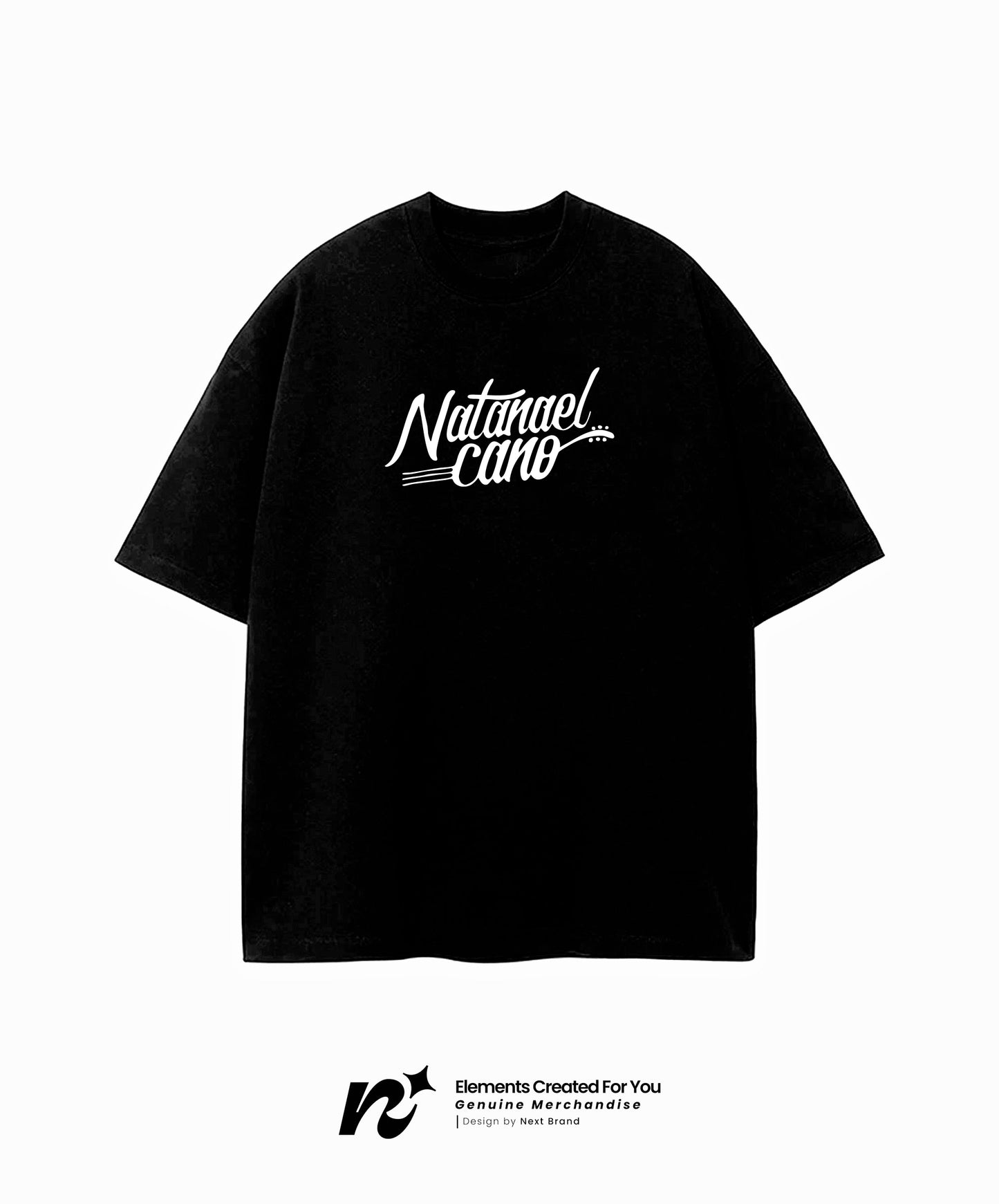 Camiseta Natanael Cano - Mosaico Negra