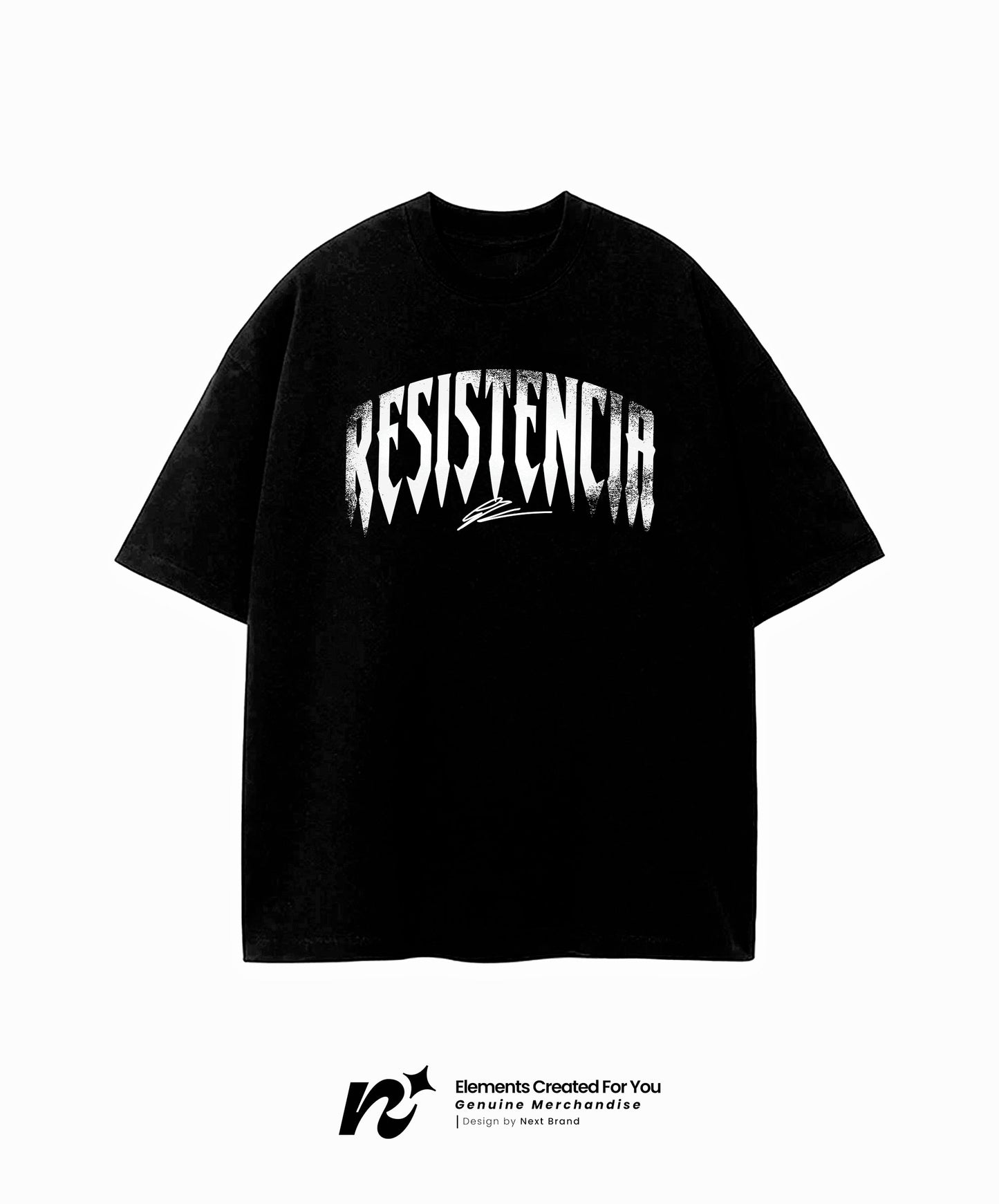 Camiseta Petro RESISTENCIA - Negra