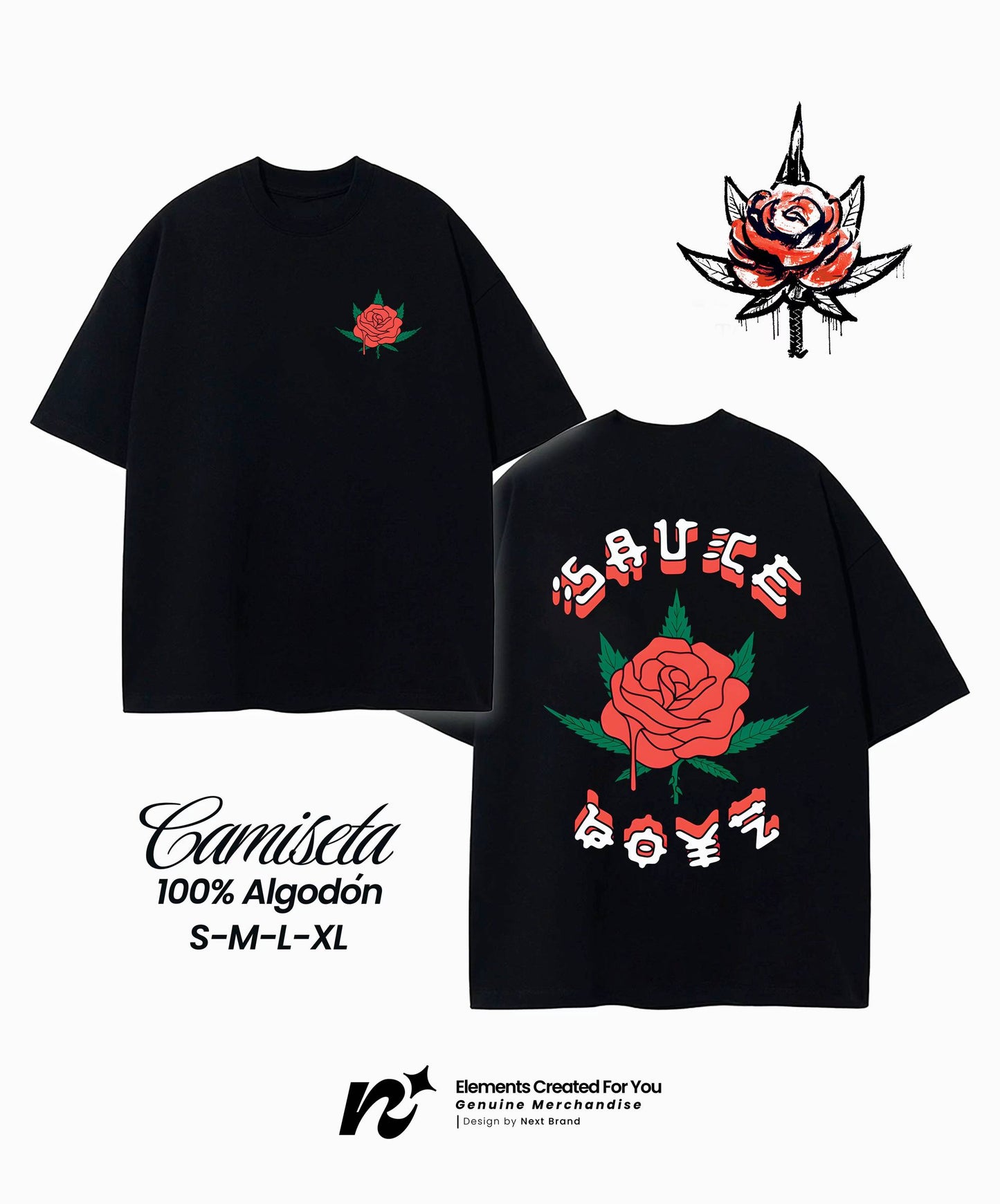 Camiseta Eladio Carrión - Sauce Boyz
