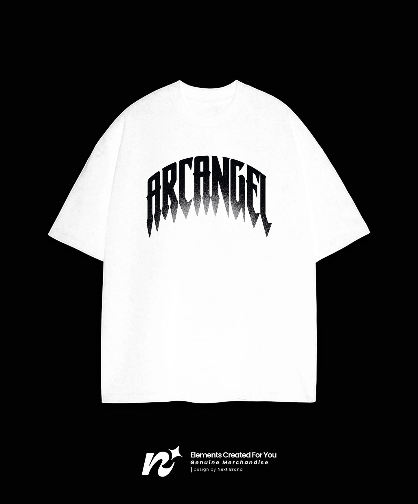 Camiseta Arcángel – HP Blanca