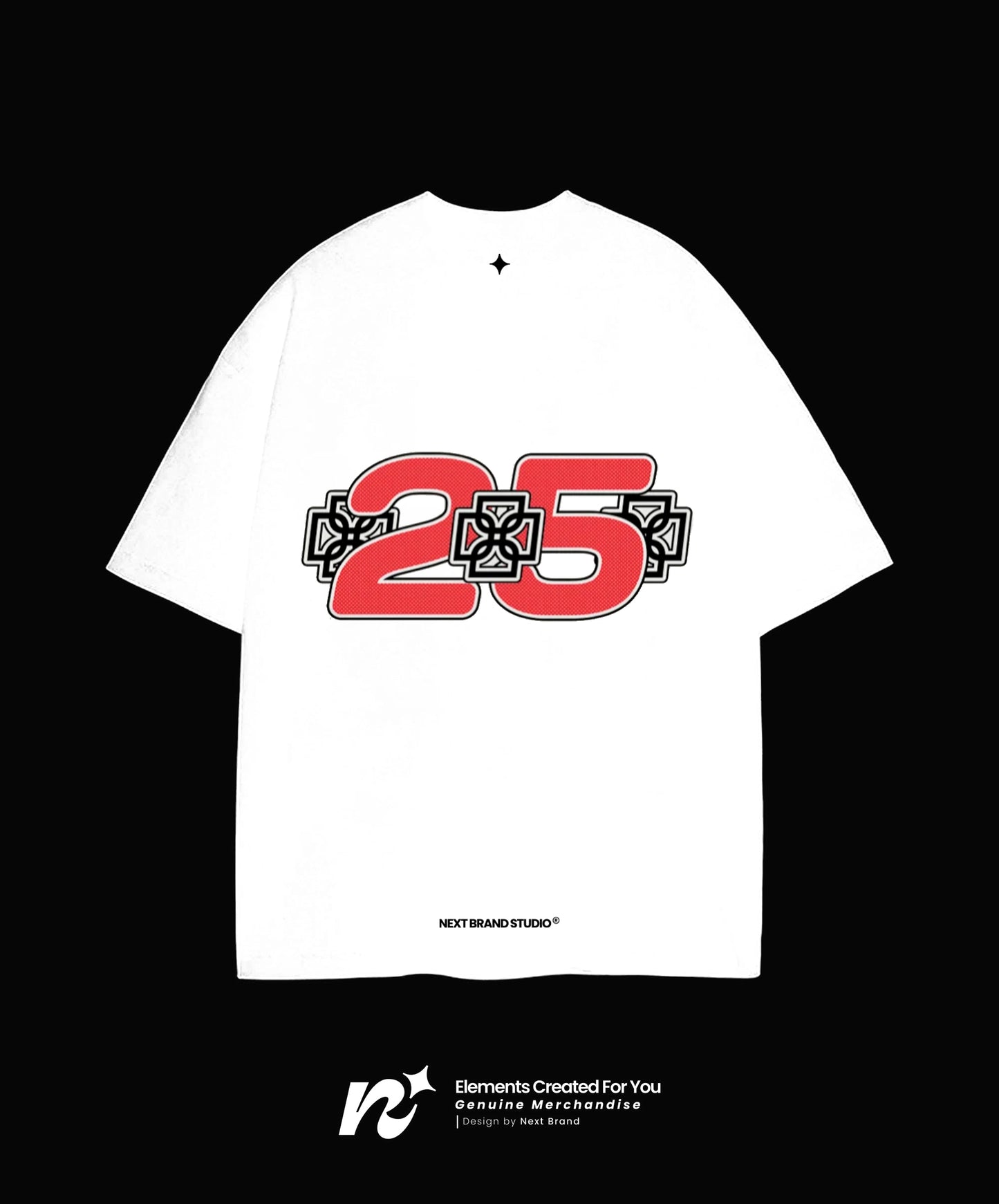Camiseta Oficial Duki - AMERI 25 Blanca