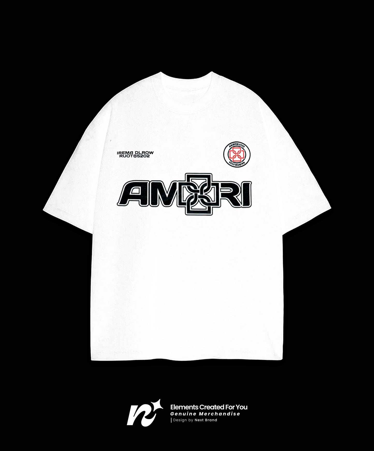 Camiseta Oficial Duki - AMERI 25 Blanca