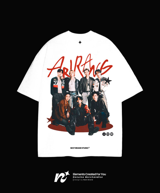 Camiseta BTS ARMY Blanca