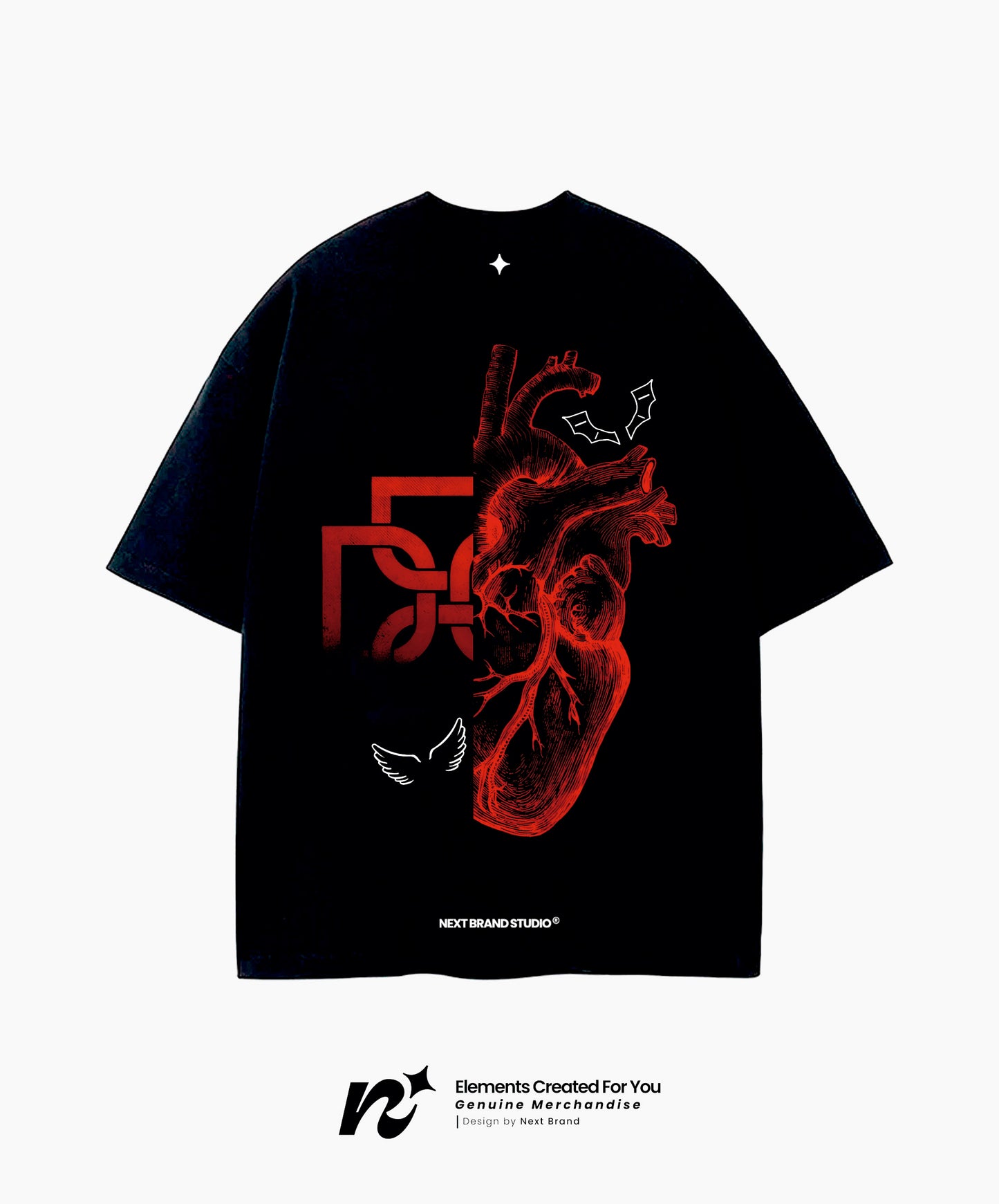Camiseta Oficial Duki - Corazón Ameri