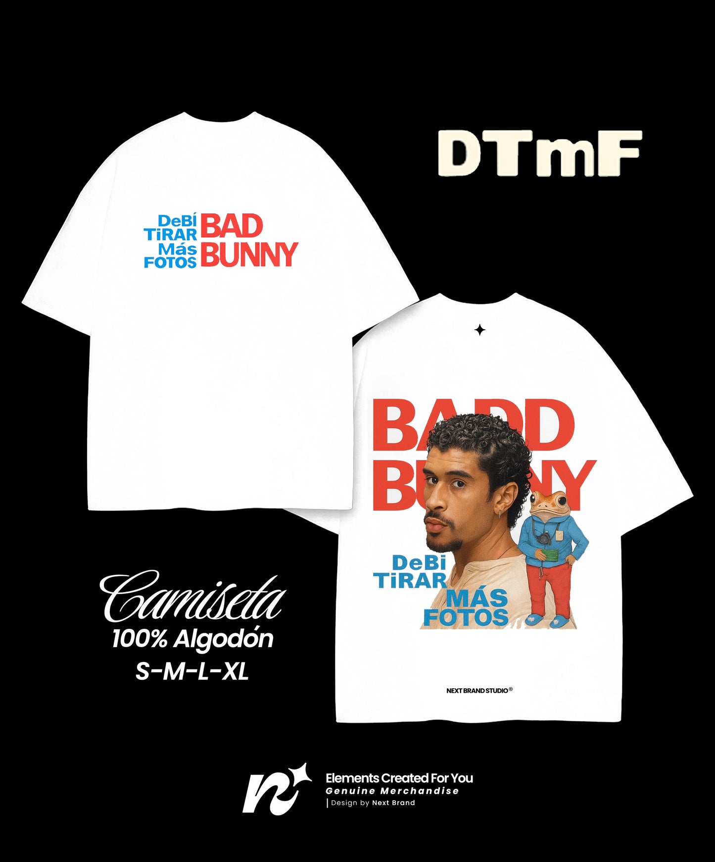 Camiseta Bad Bunny - Edición Exclusiva Tour