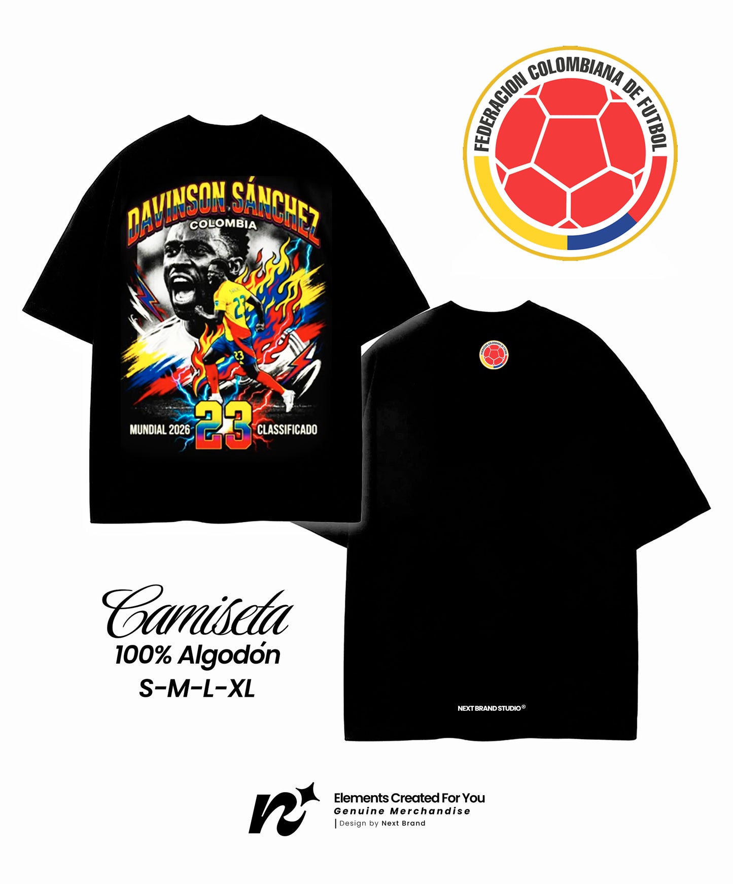 Camiseta Davinson Sánchez Street