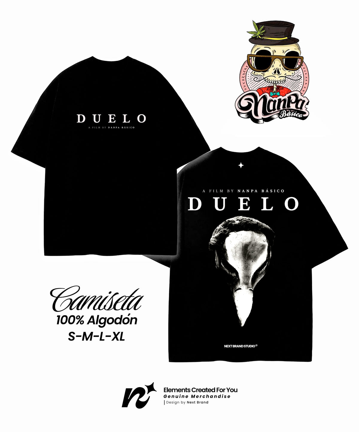 Camiseta Nanpa Básico "Duelo"