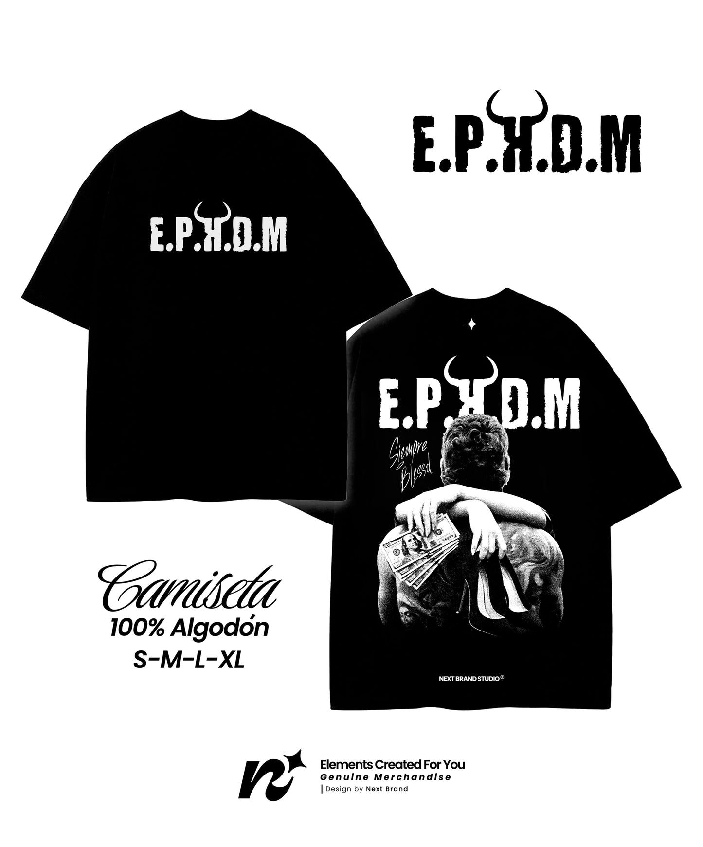 Camiseta Blessd - EPHDM Negra