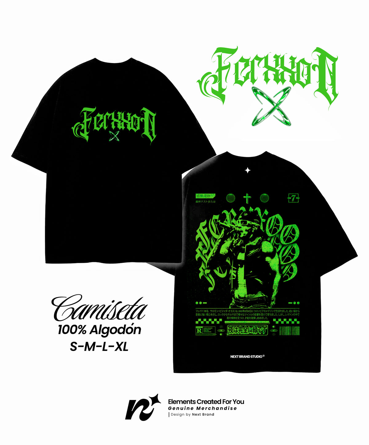 Camiseta FERXXOO Negra