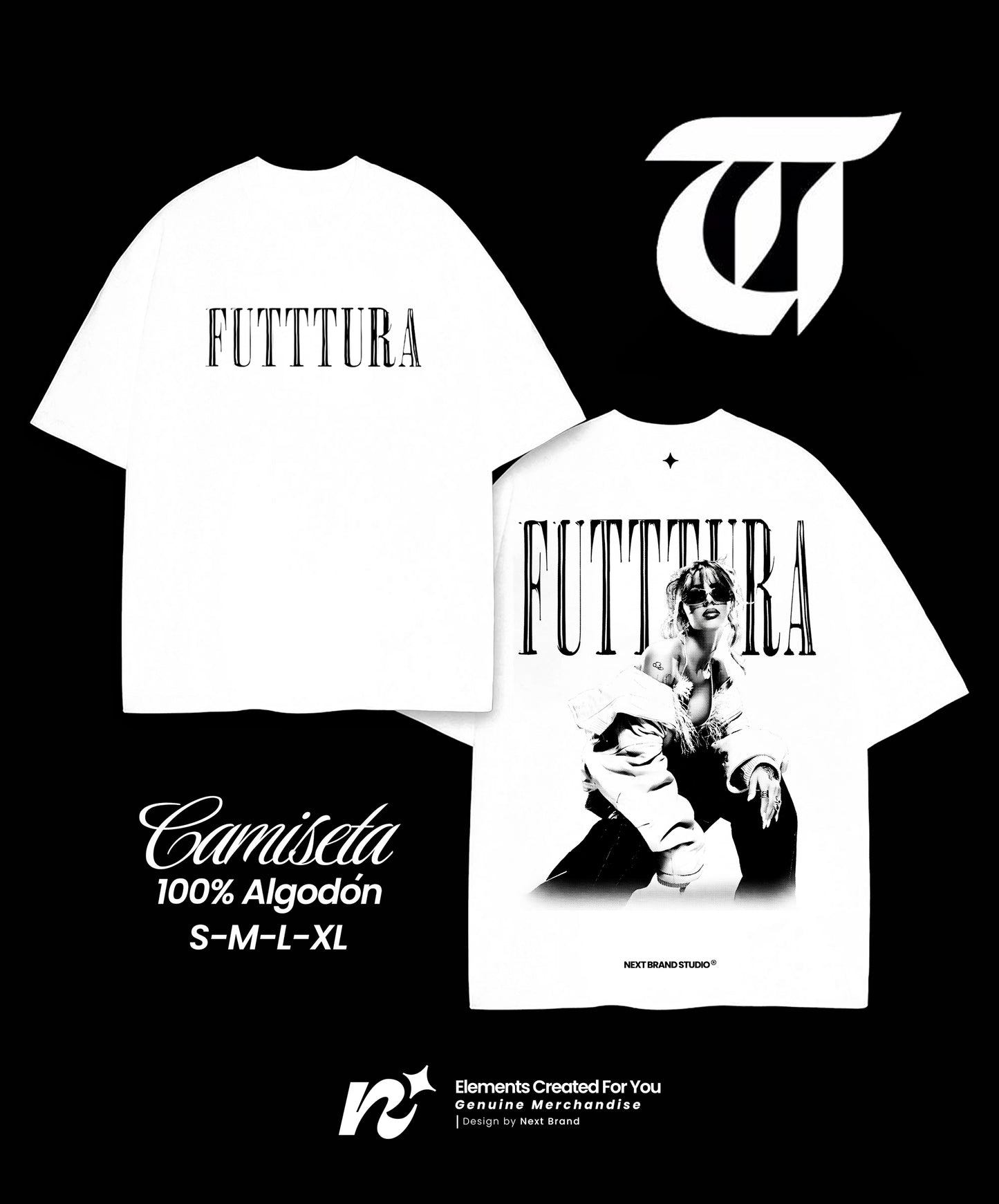 Camiseta TINI – Futttura Blanca