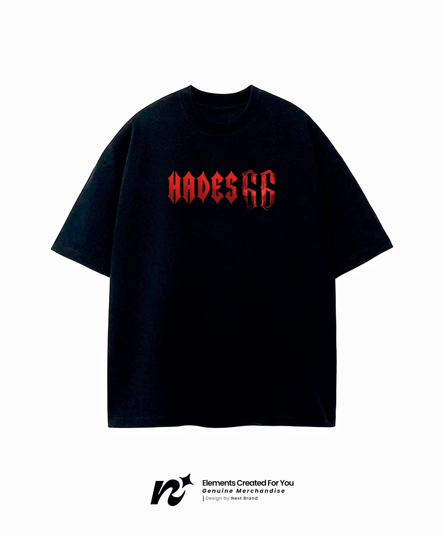 Camiseta Hades66 - Mosaico Negra