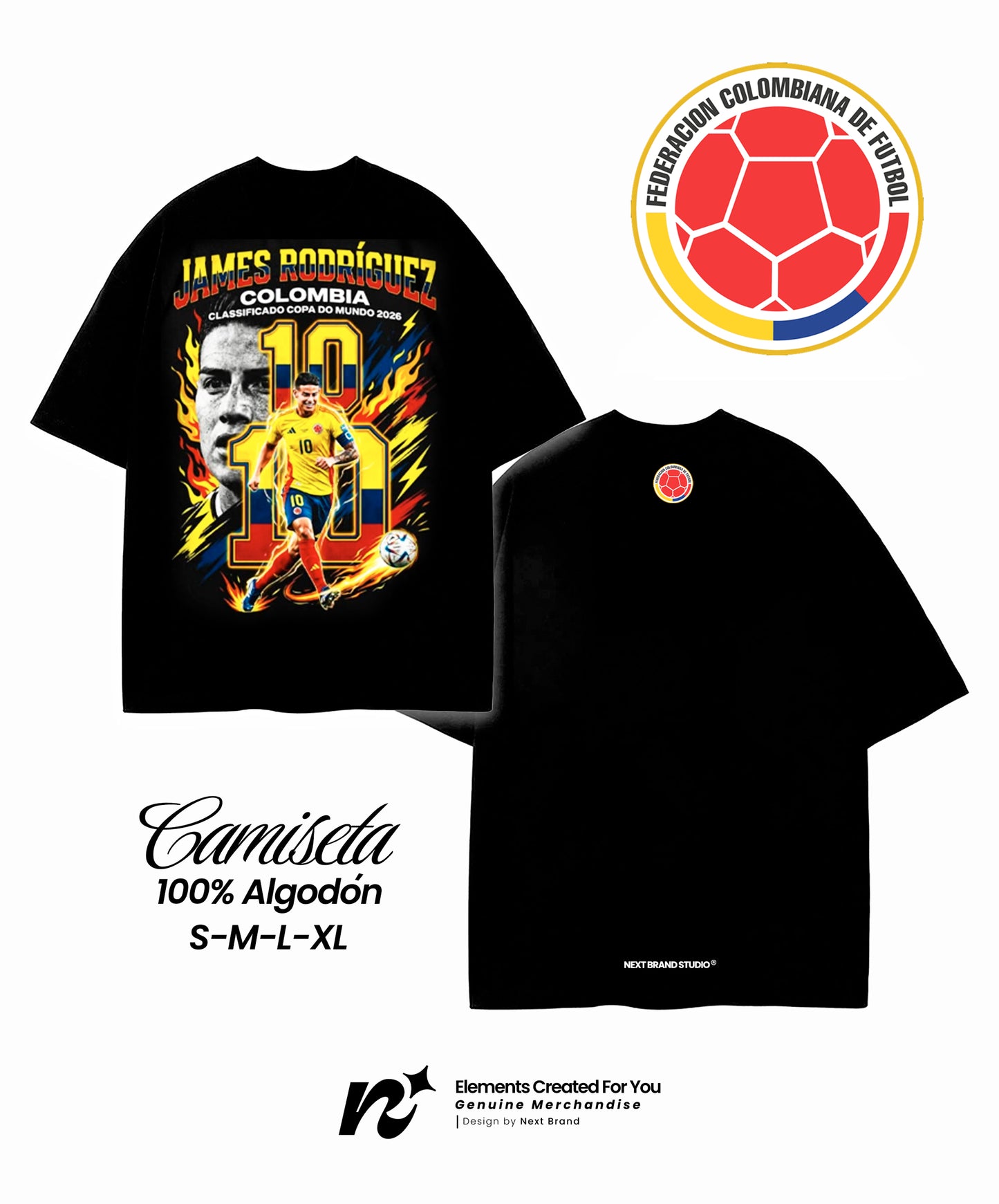 Camiseta James Rodriguez Street