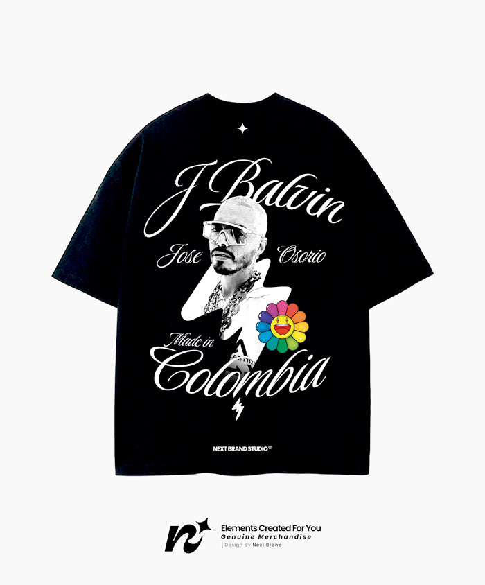 Camiseta J Balvin - Made in Colombia