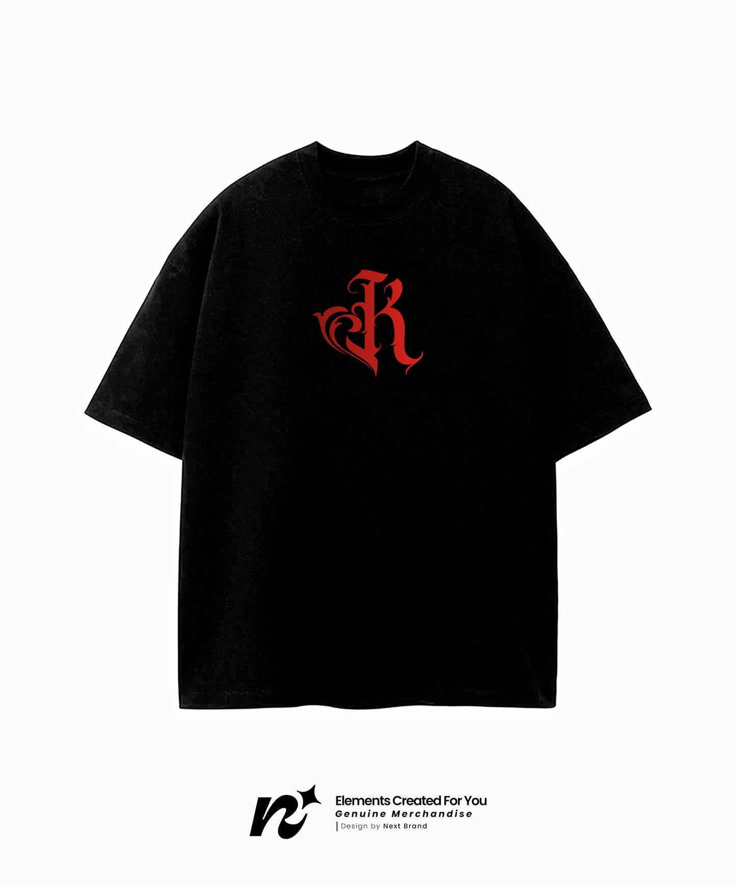 Camiseta Kris R color Negro - Edición Limitada