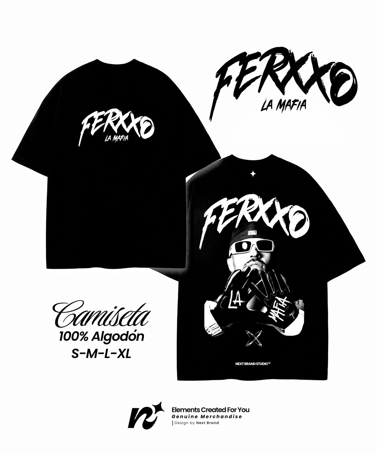 Camiseta Ferxxoo La Mafia negra