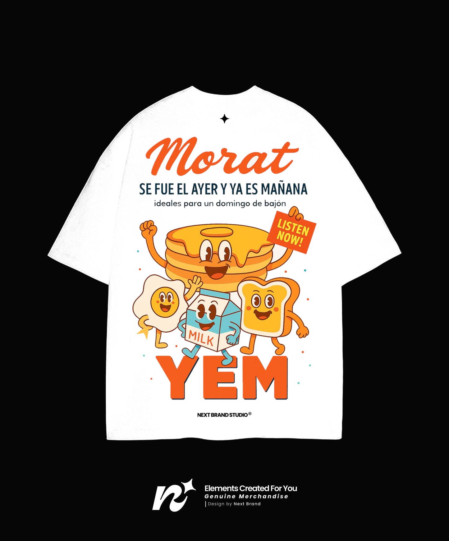 Camiseta Morat - YEM ilustración