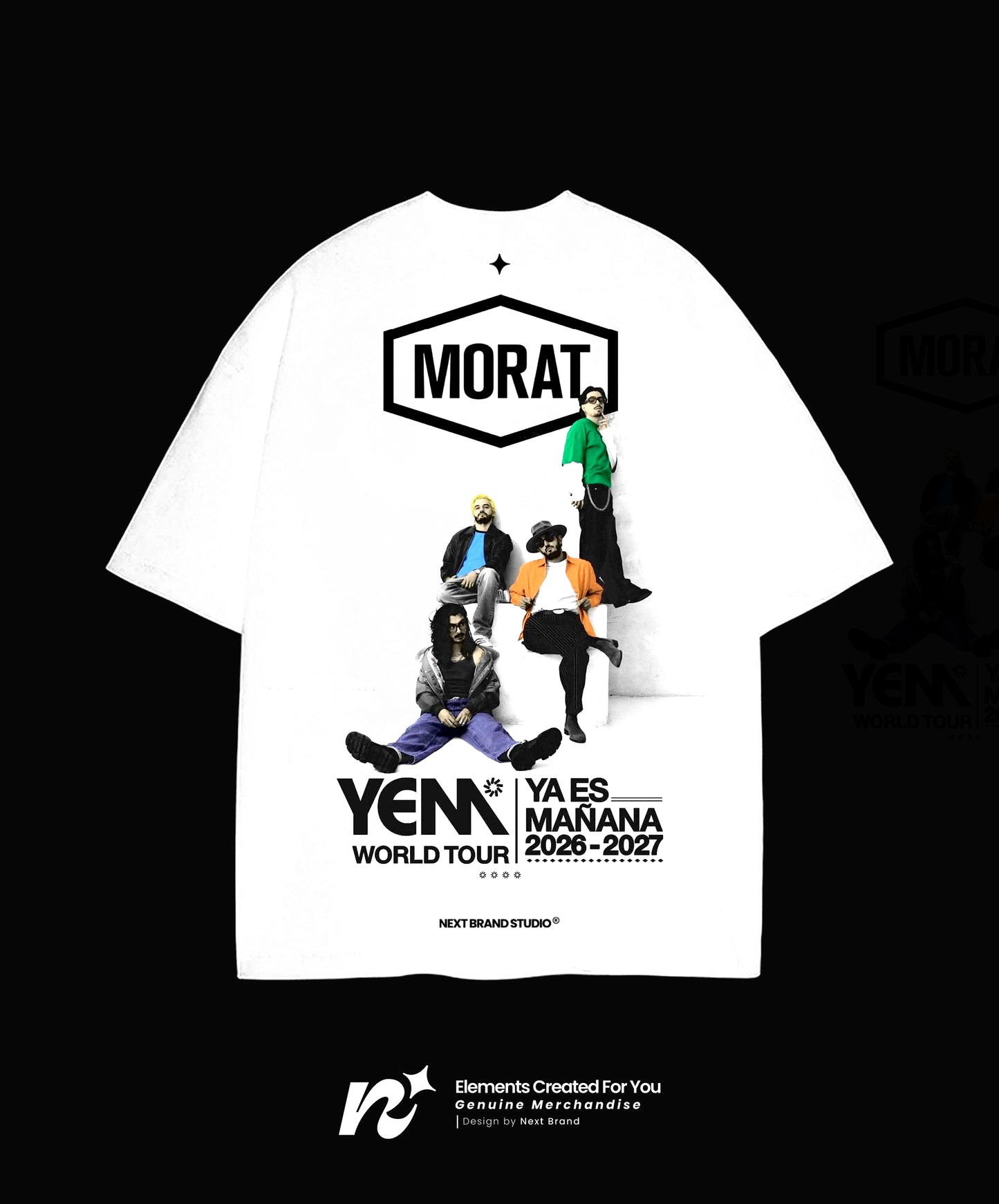 Camiseta Morat Oficial - YEM Tour 2026