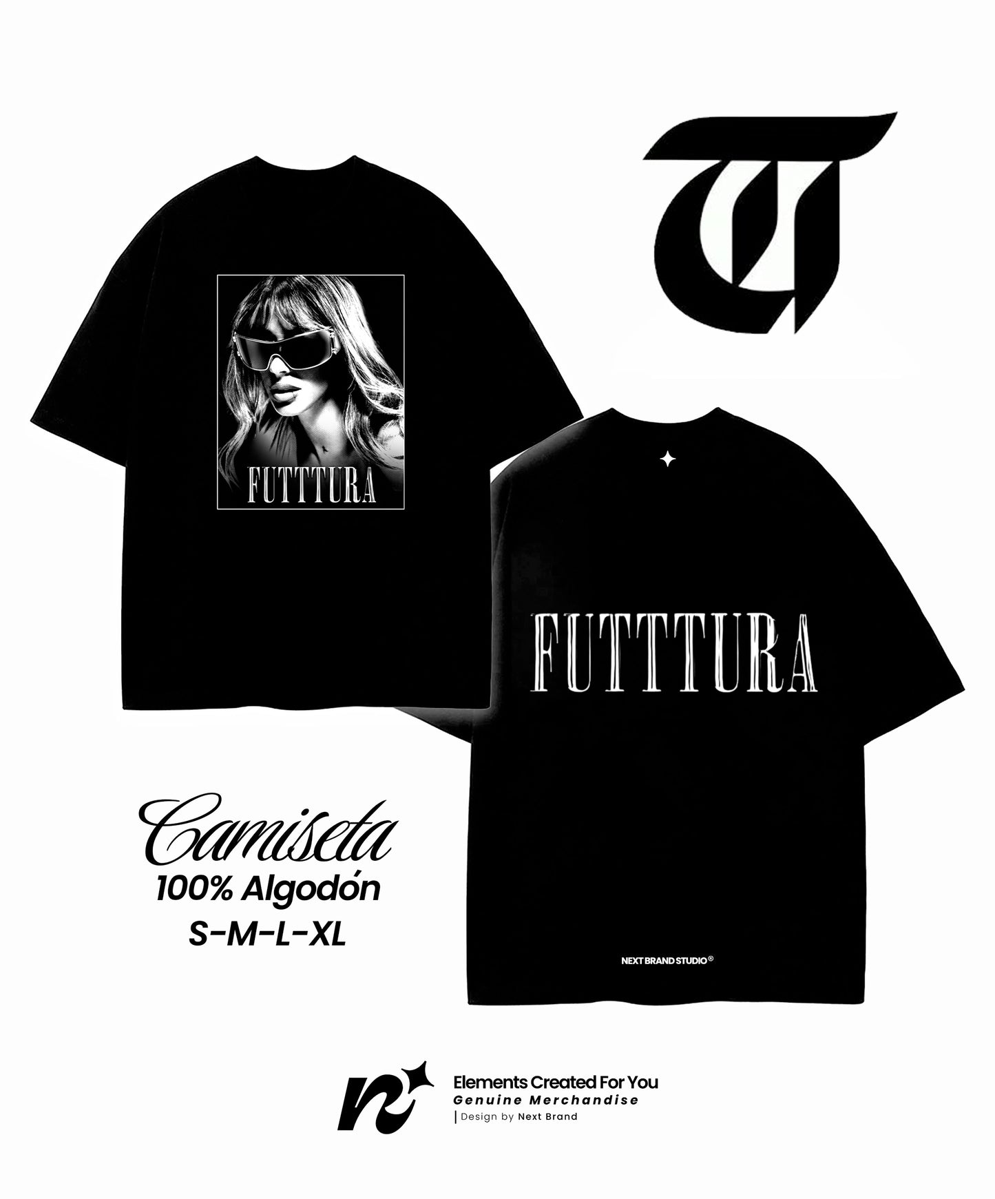 Camiseta TINI – Futttura Photo Edition Negra