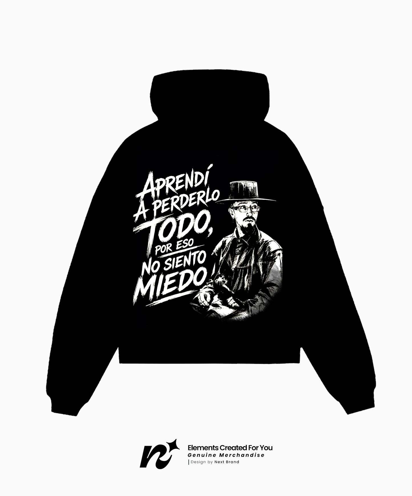 Hoddie Nanpa Básico -Belleza de Barrio Negro