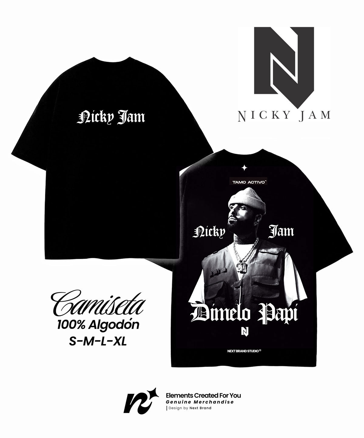 Camiseta Nicky Jam - Edición Especial