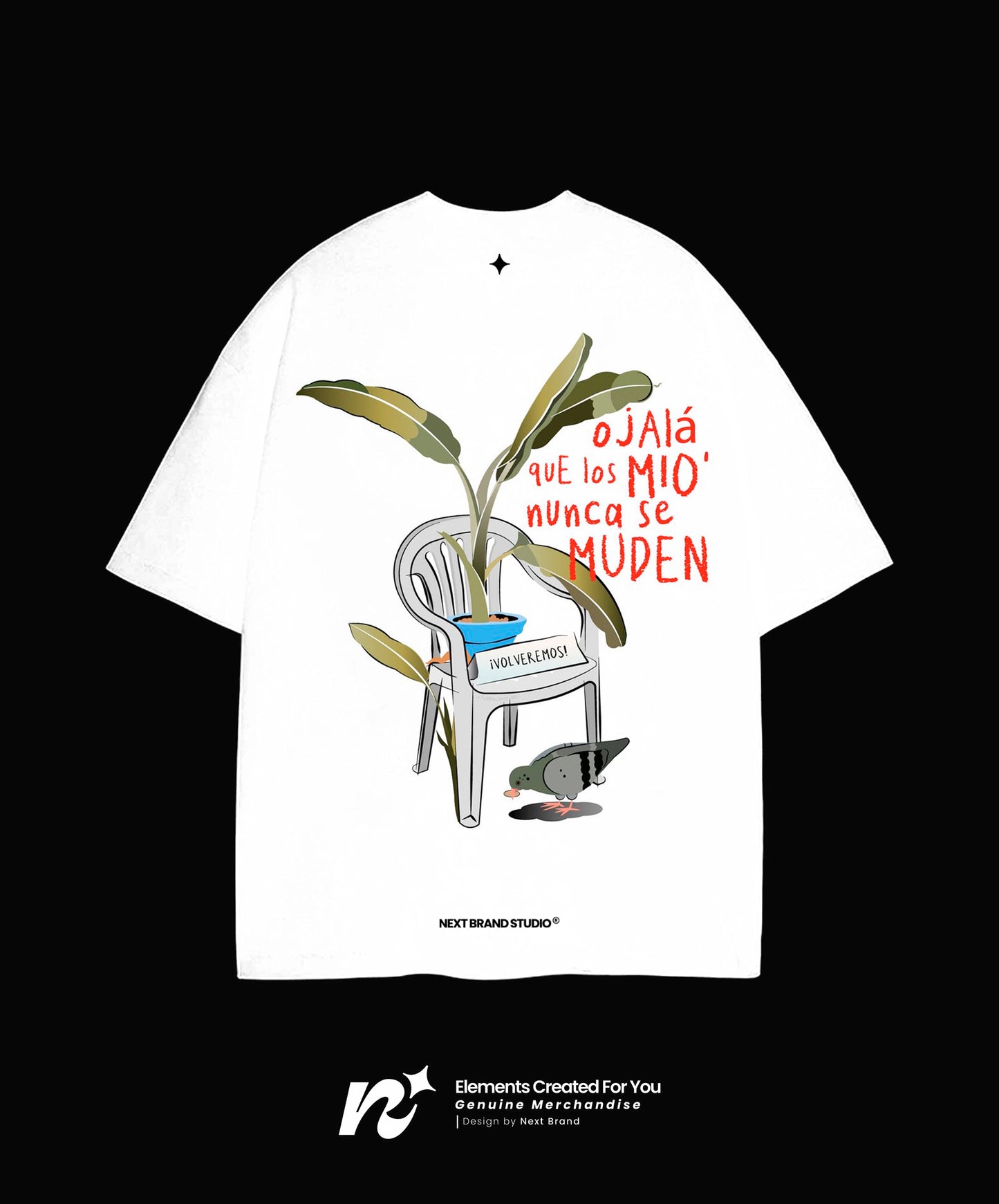 Camiseta Bad Bunny - OJALÁ QUE LO MIO