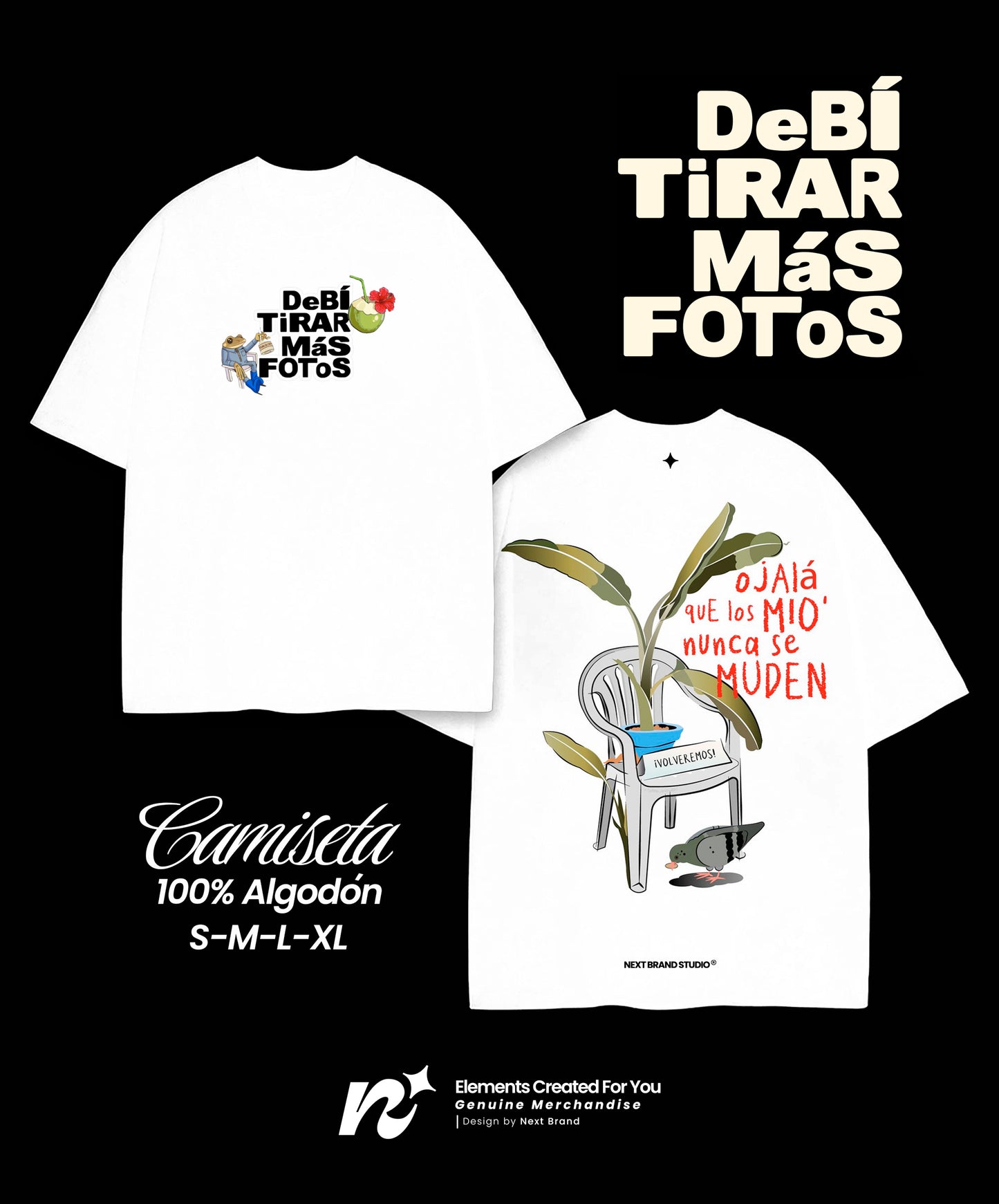 Camiseta Bad Bunny - OJALÁ QUE LO MIO