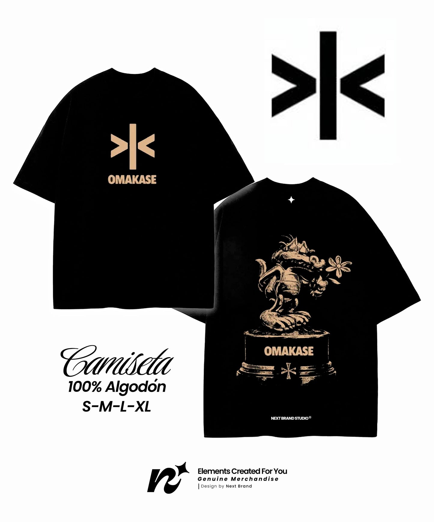 Camiseta Álvaro Díaz × OMAKASE