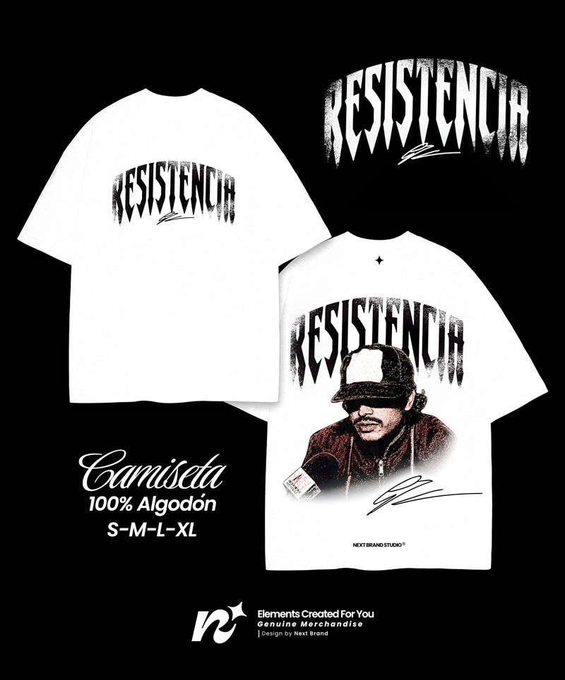 Camiseta Petro RESISTENCIA - Blanca
