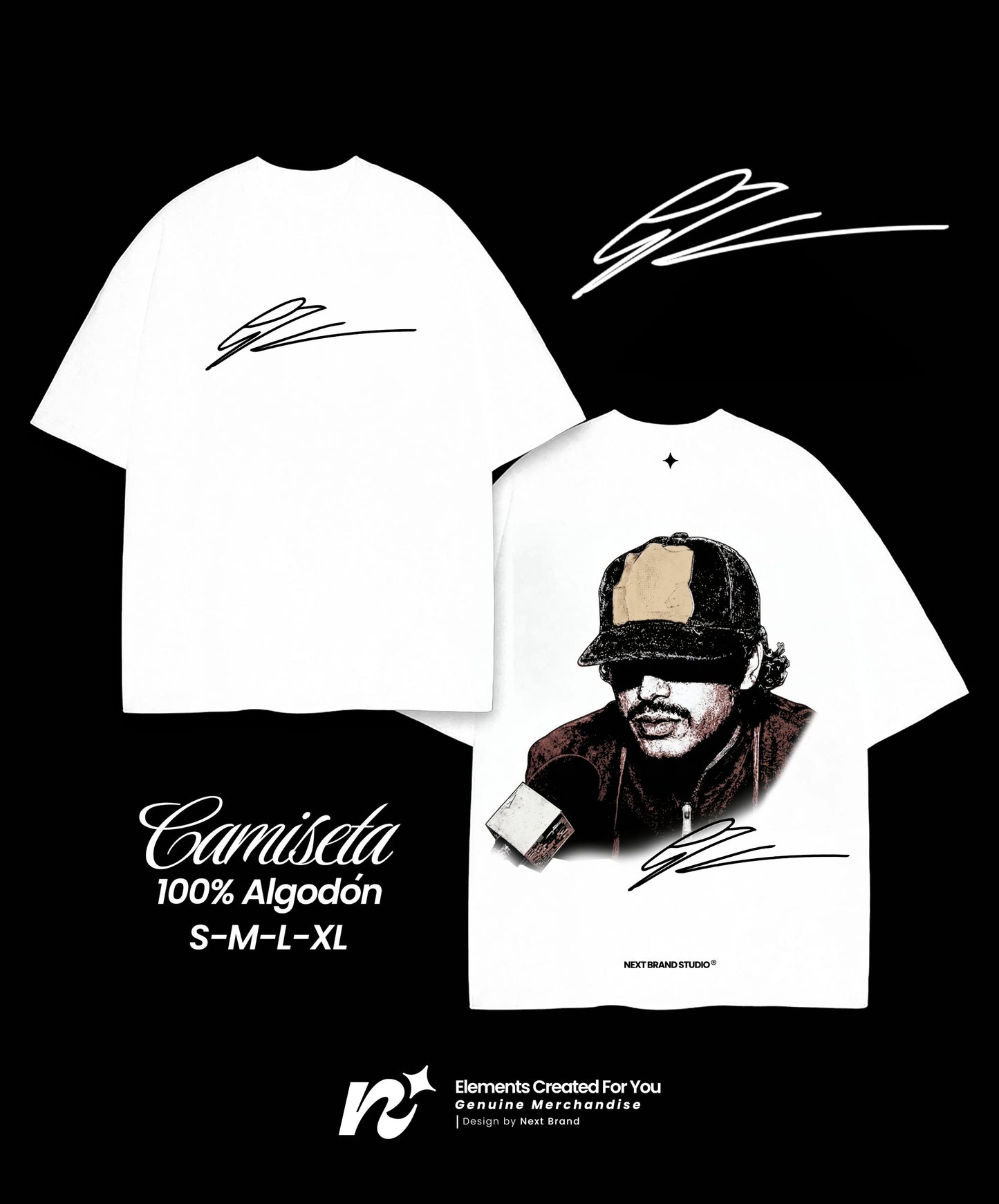 Camiseta Gustavo Petro M19 Blanca
