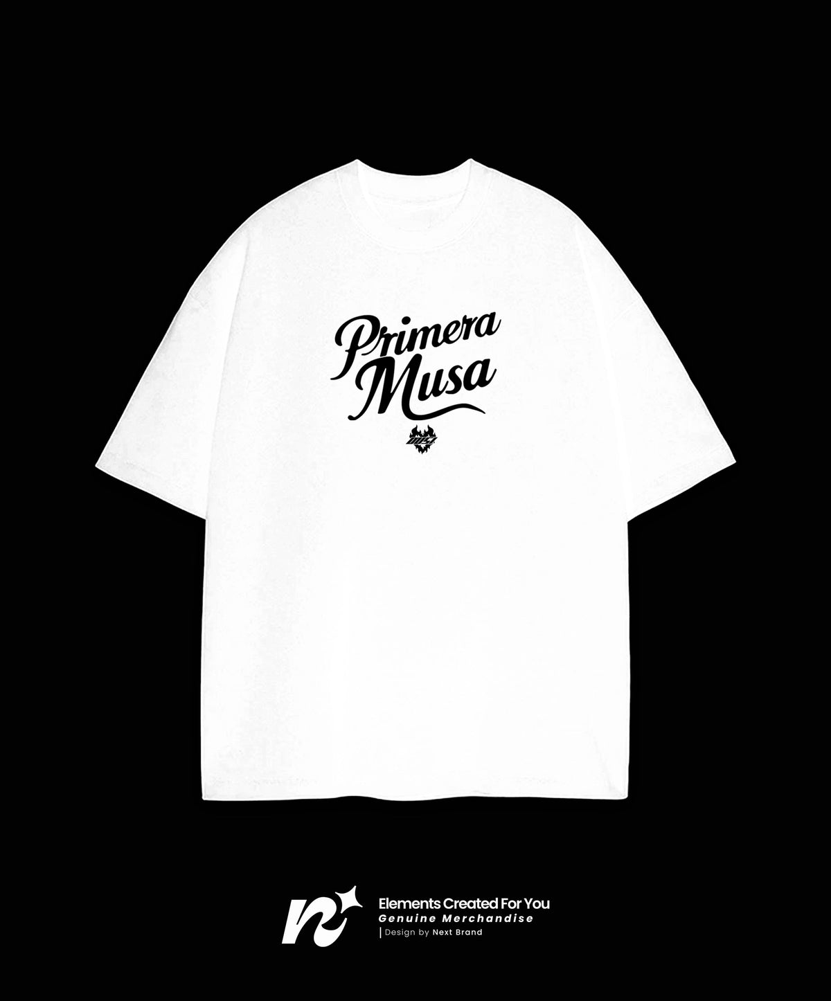 Camiseta Omar Courtz - Primera Musa Blanca
