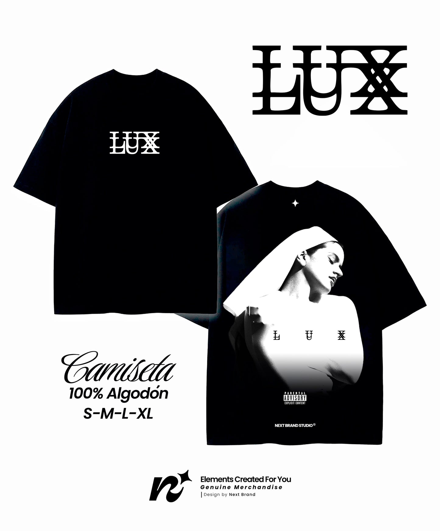 Camiseta Rosalía - LUX Tour