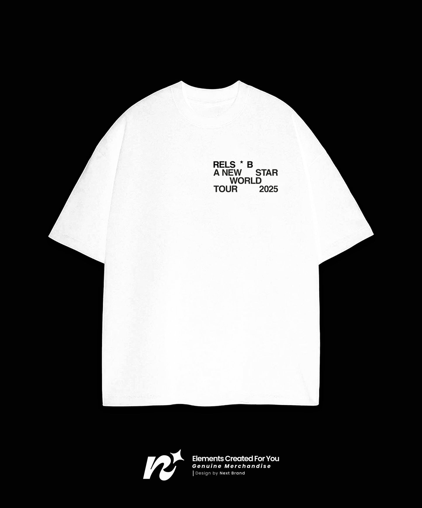 Camiseta Rels B - A New Star World Tour