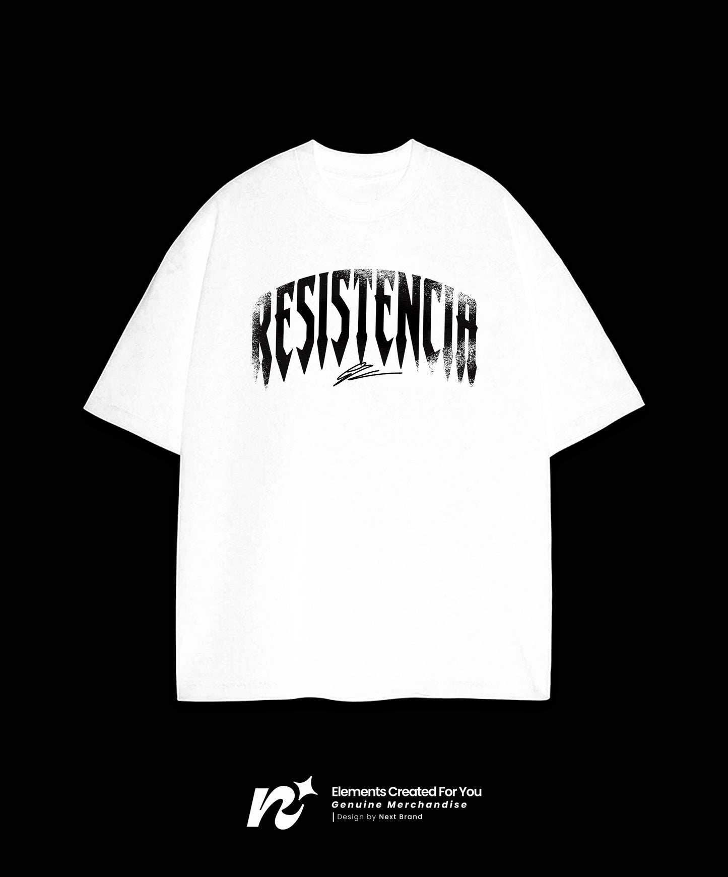 Camiseta Petro RESISTENCIA - Blanca