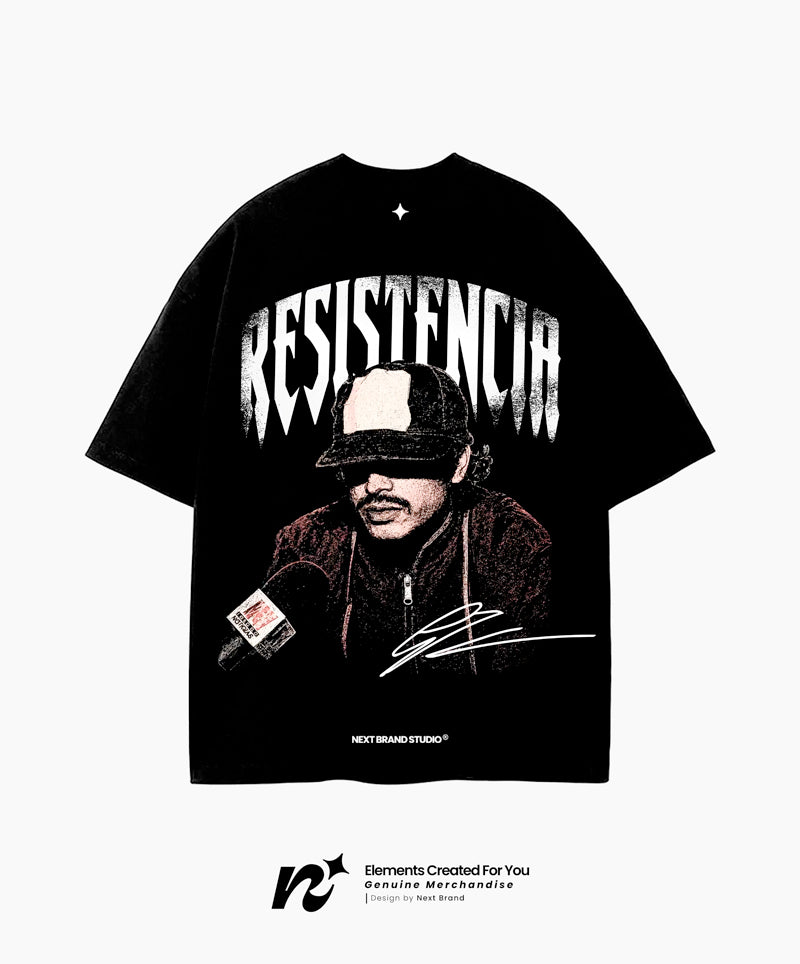 Camiseta Petro RESISTENCIA - Negra