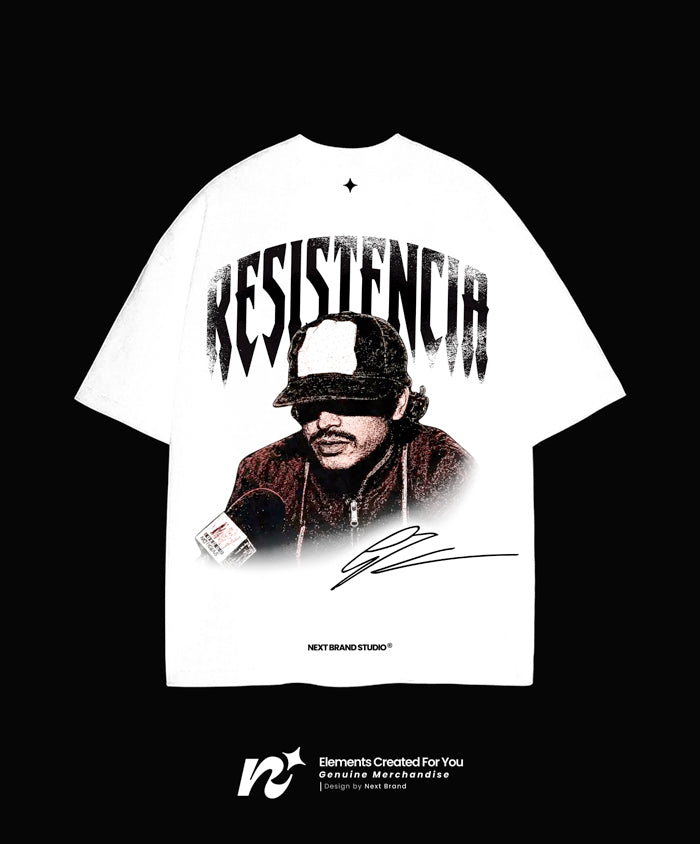 Camiseta Petro RESISTENCIA - Blanca