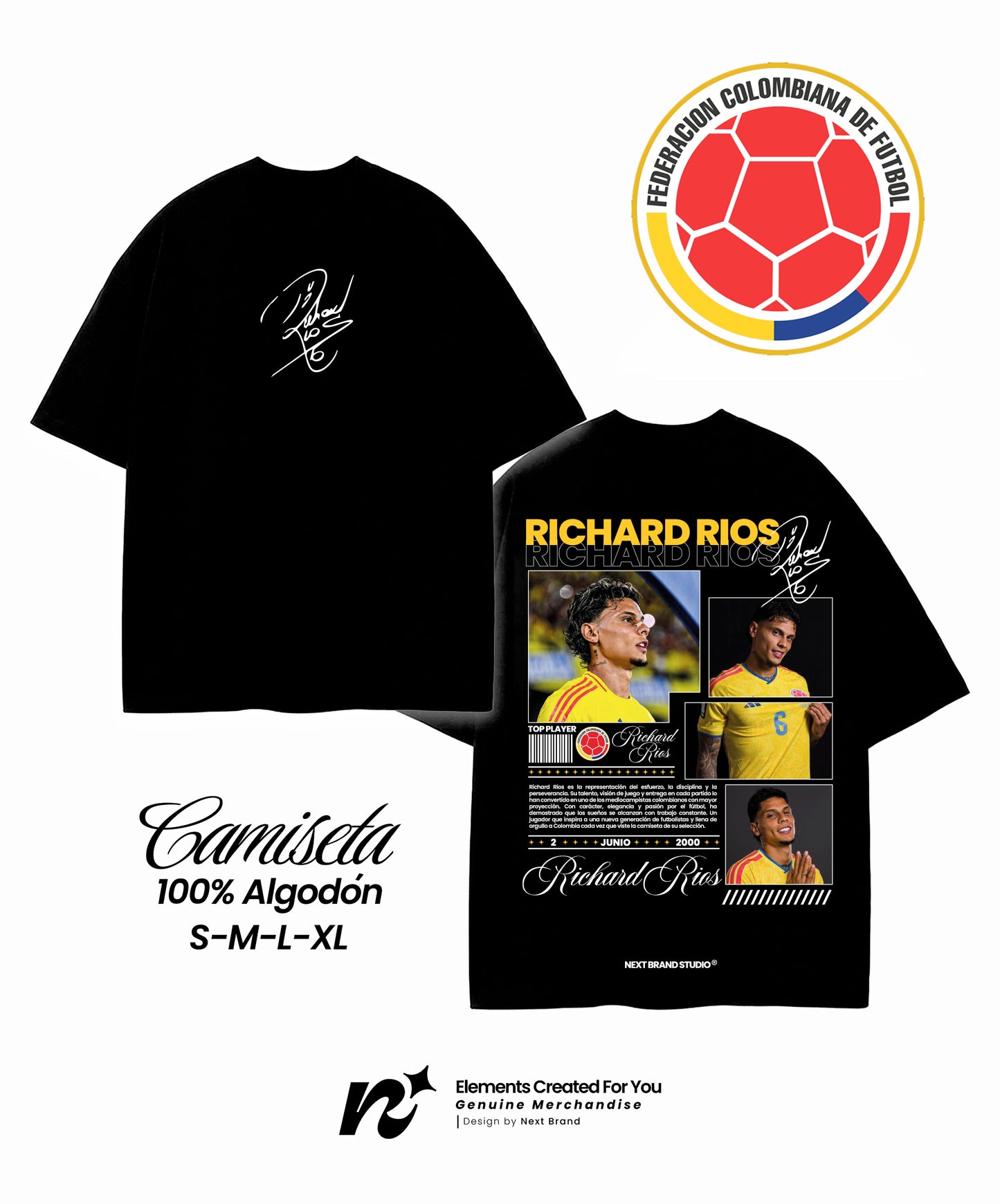 Camiseta Richard Rios