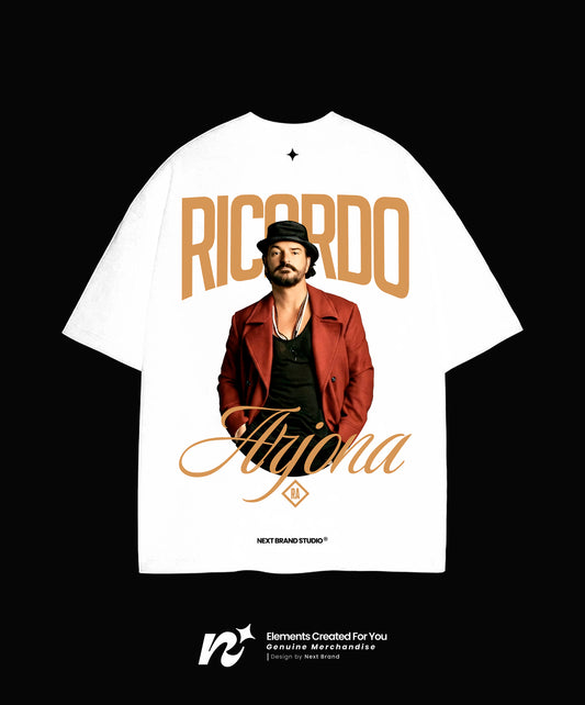 Camiseta Ricardo Arjona - RA Blanco