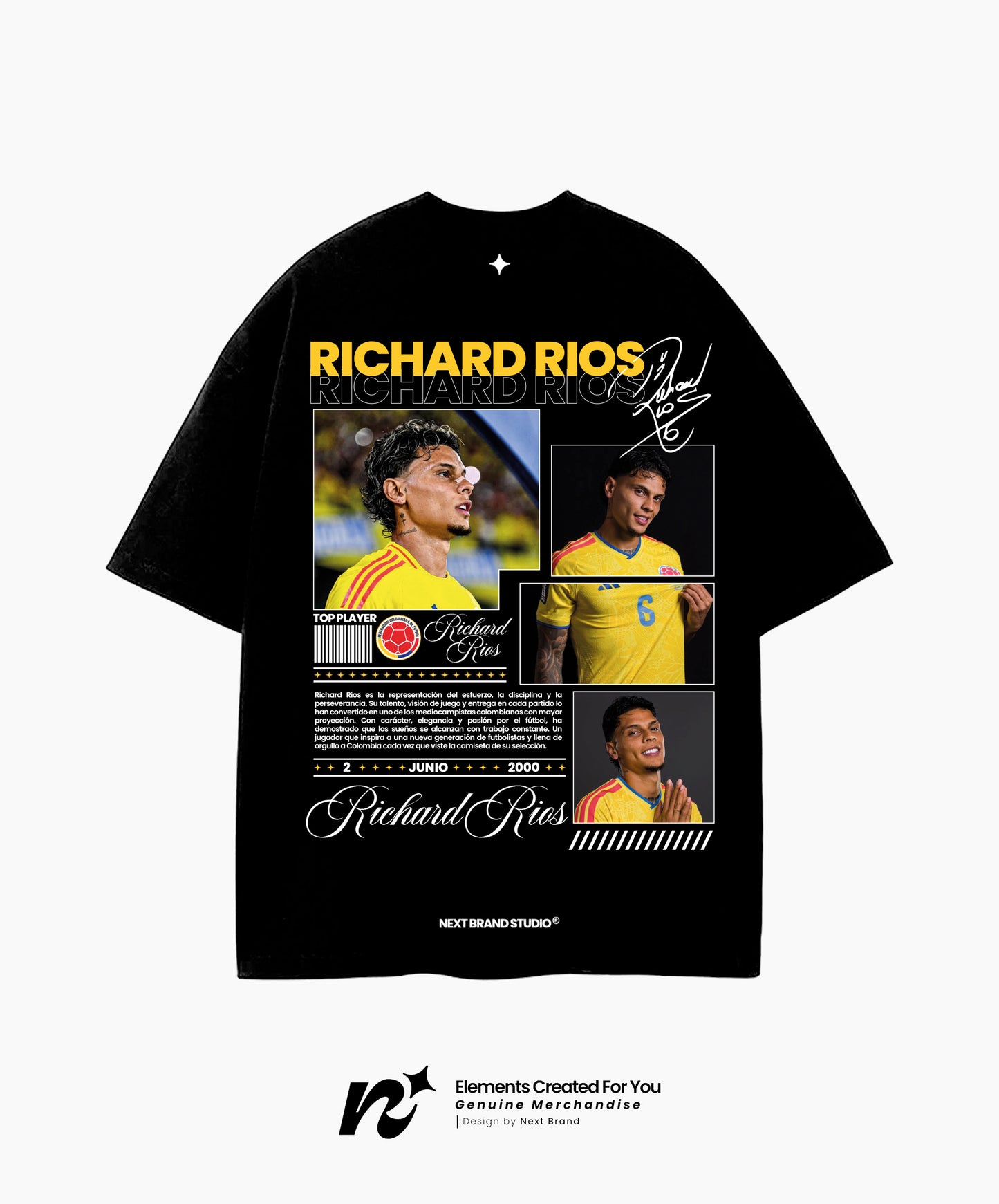 Camiseta Richard Rios