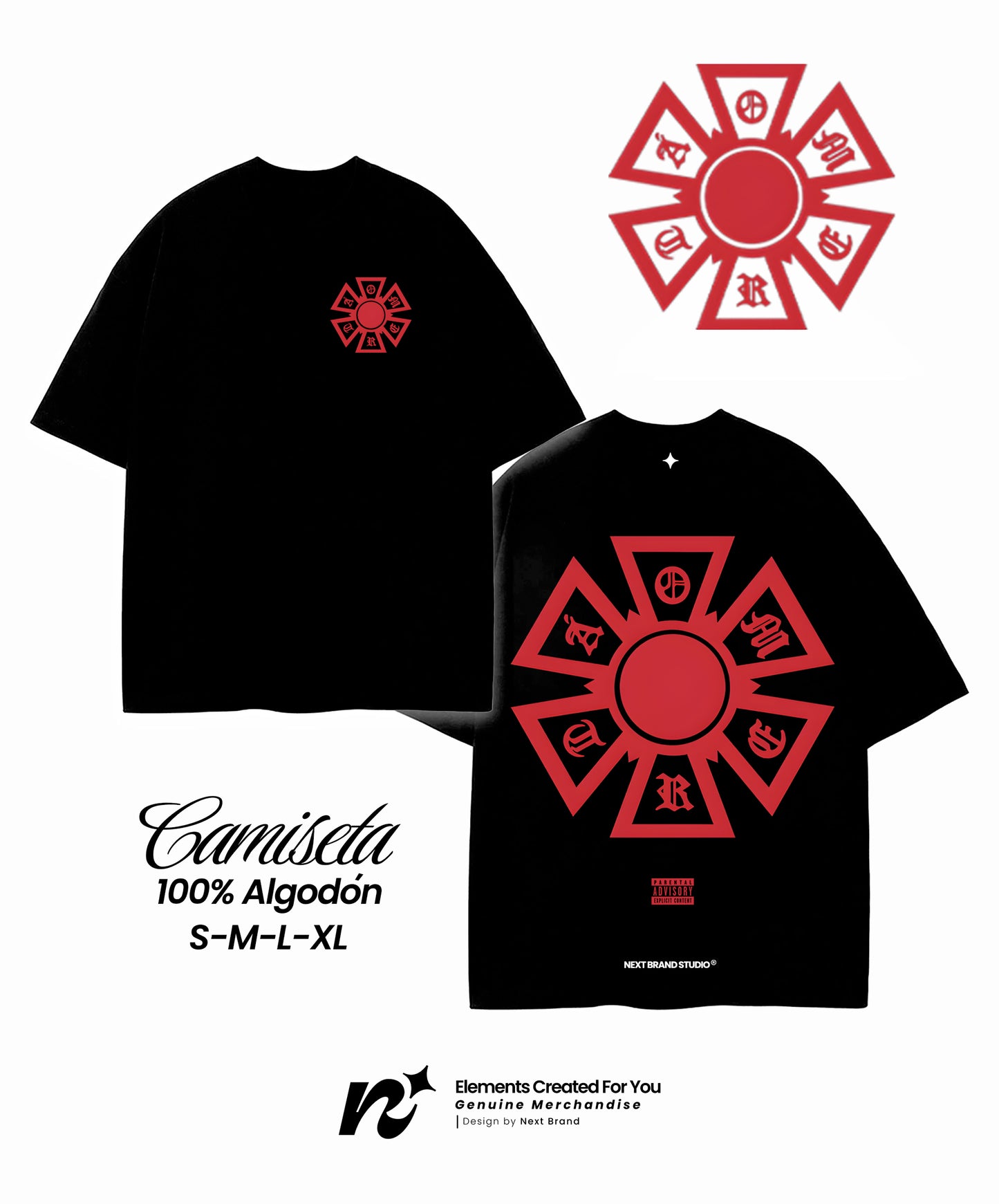 Camiseta OMERTA - J Balvin y Ryan Castro