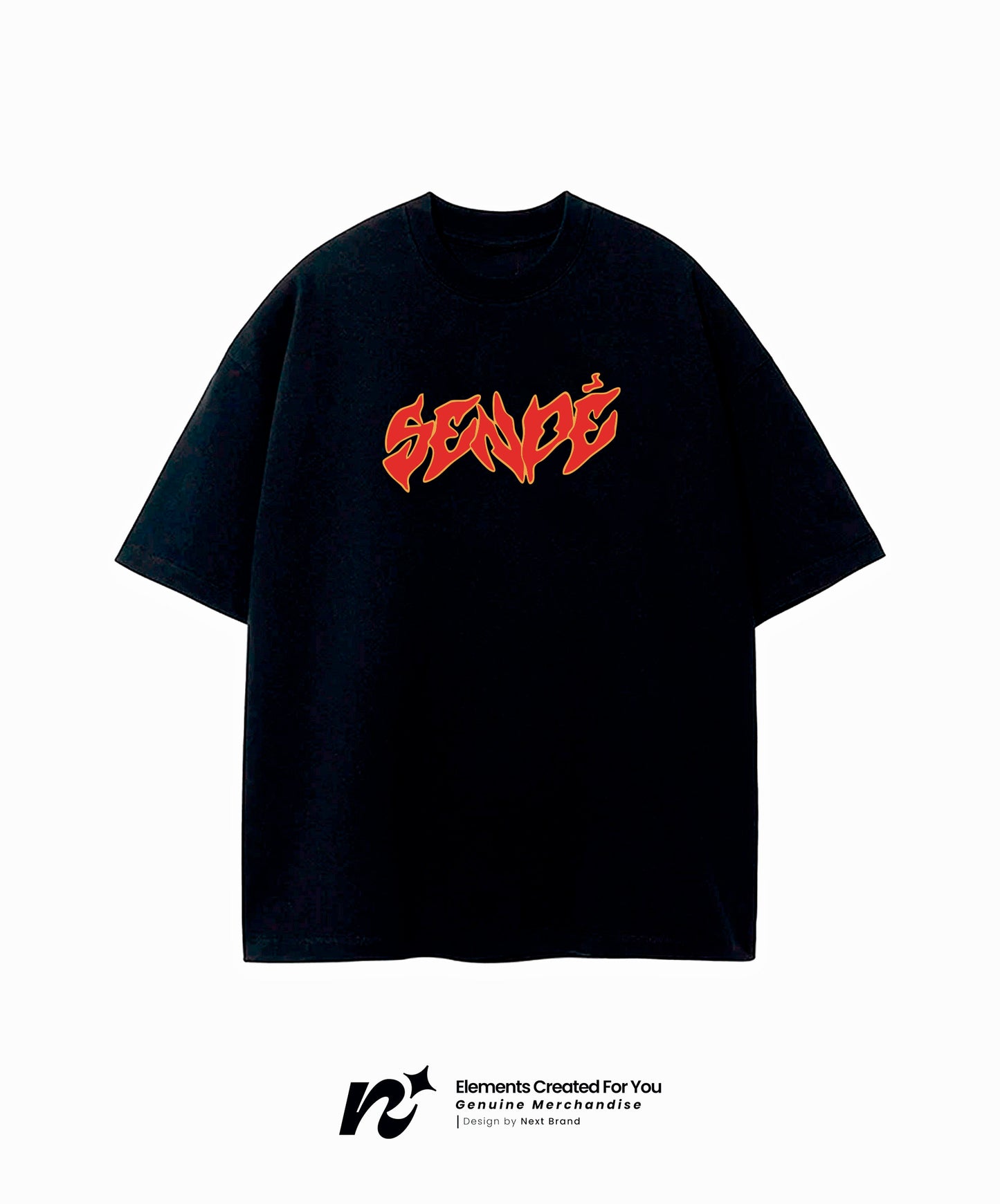 Camiseta Ryan Castro - SENDÉ Negro