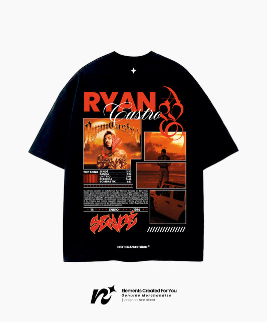 Camiseta Ryan Castro - SENDÉ Negro