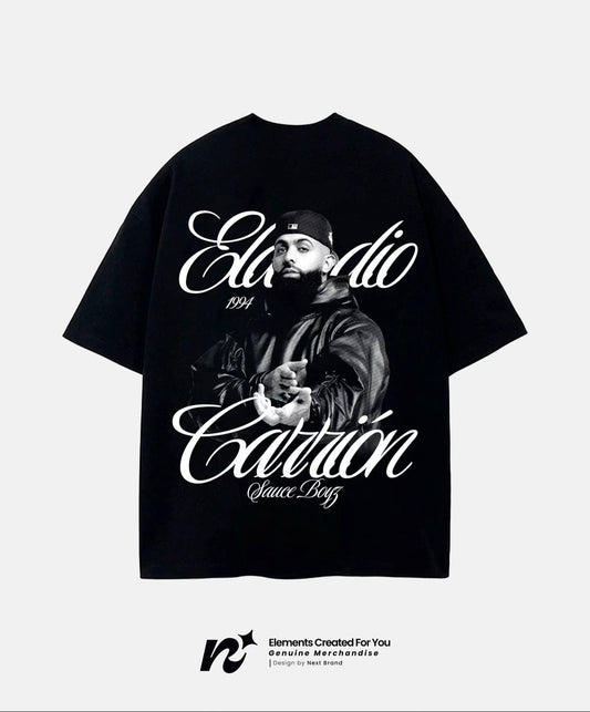 Camiseta Eladio Carrión  - Premium Collection Negra