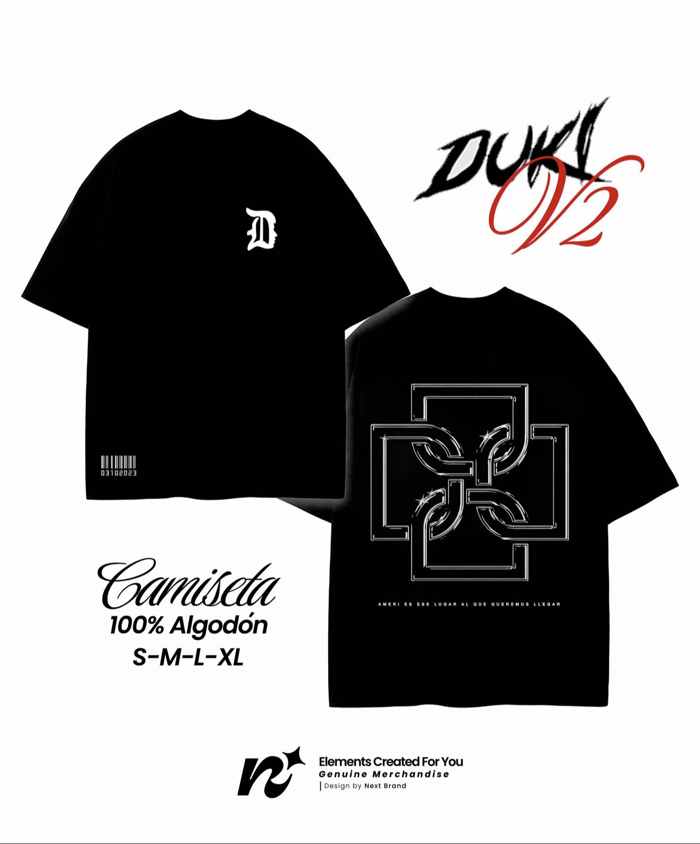 Camiseta Oficial Duki - AMERI FIN