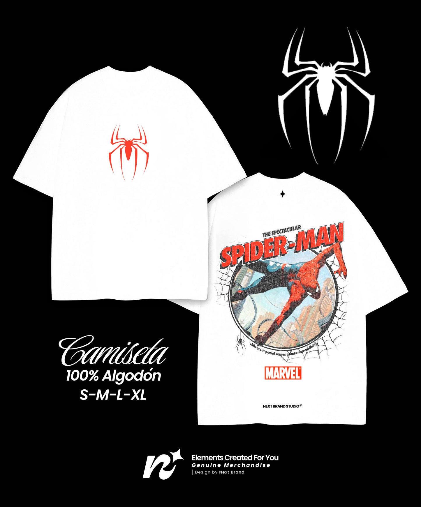 Camiseta Spider-Man V2