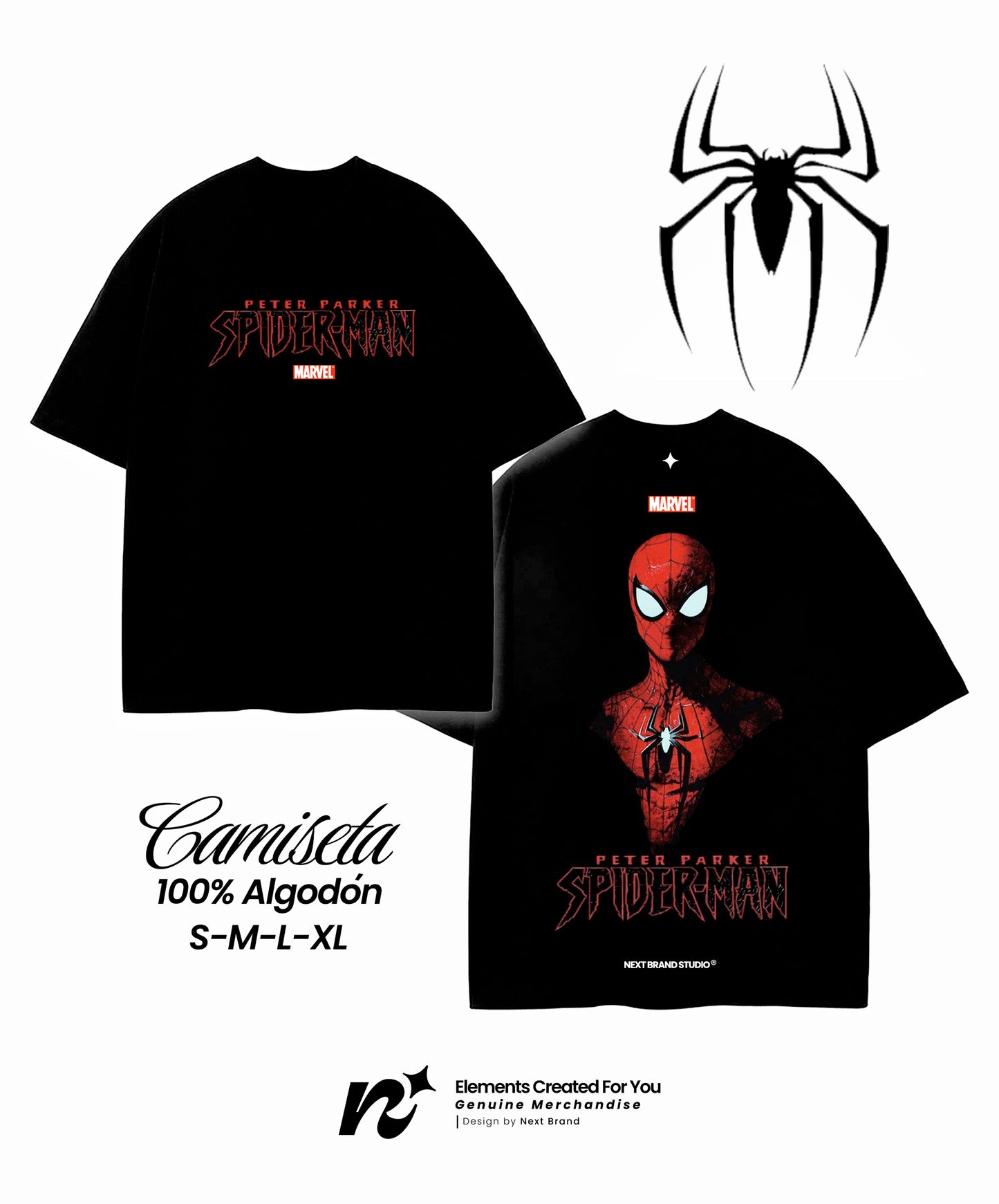 Camiseta Spider-Man V3