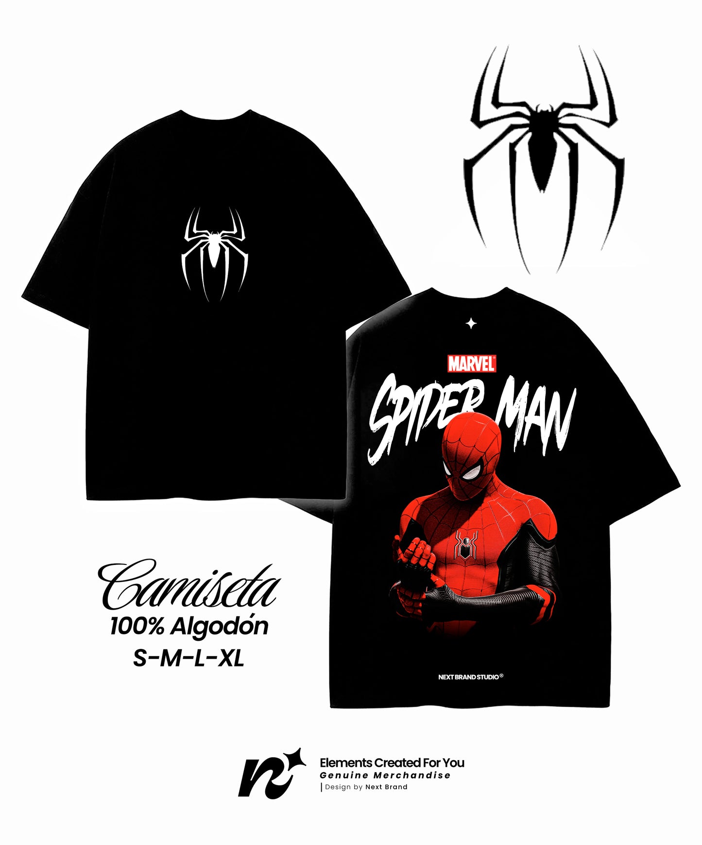Camiseta Spider-Man V1